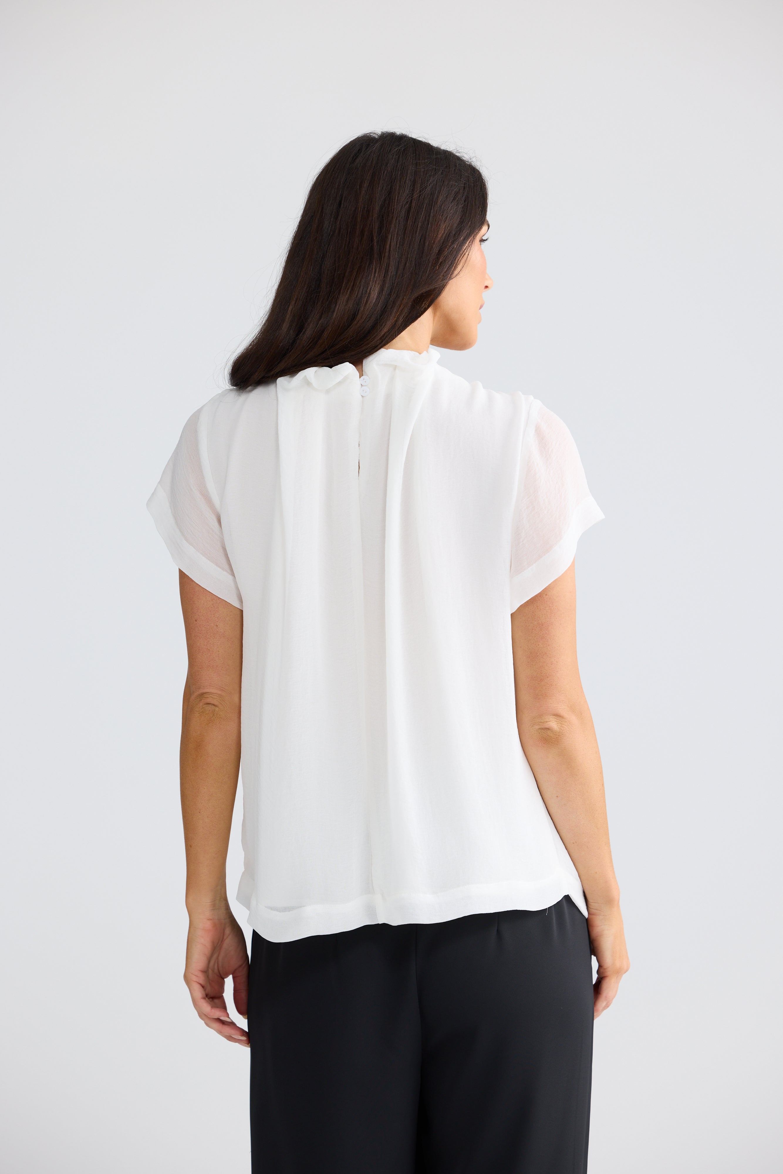 Carina Blouse - White