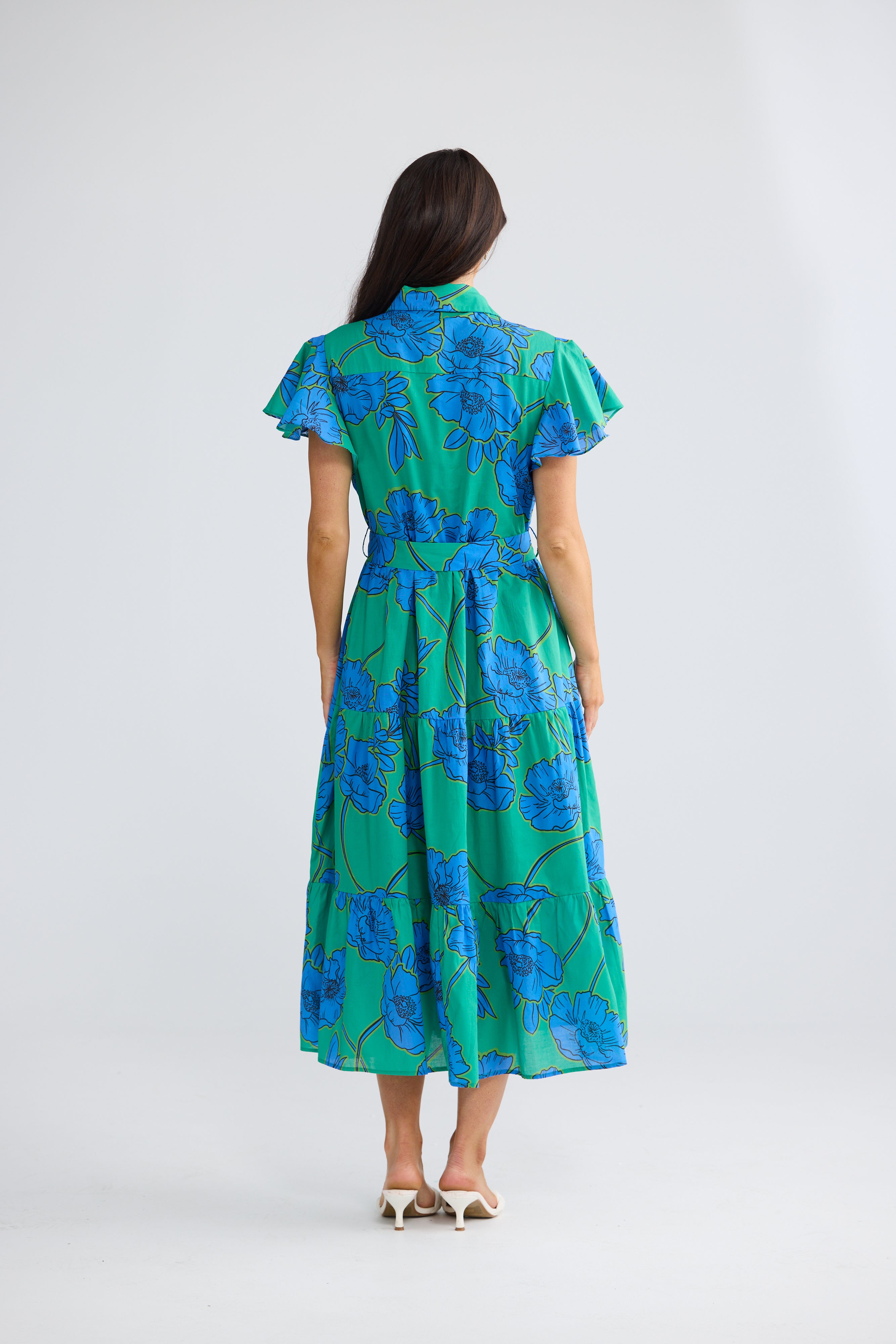 Alice Short Sleeve Dress - Bloomsbury Floral