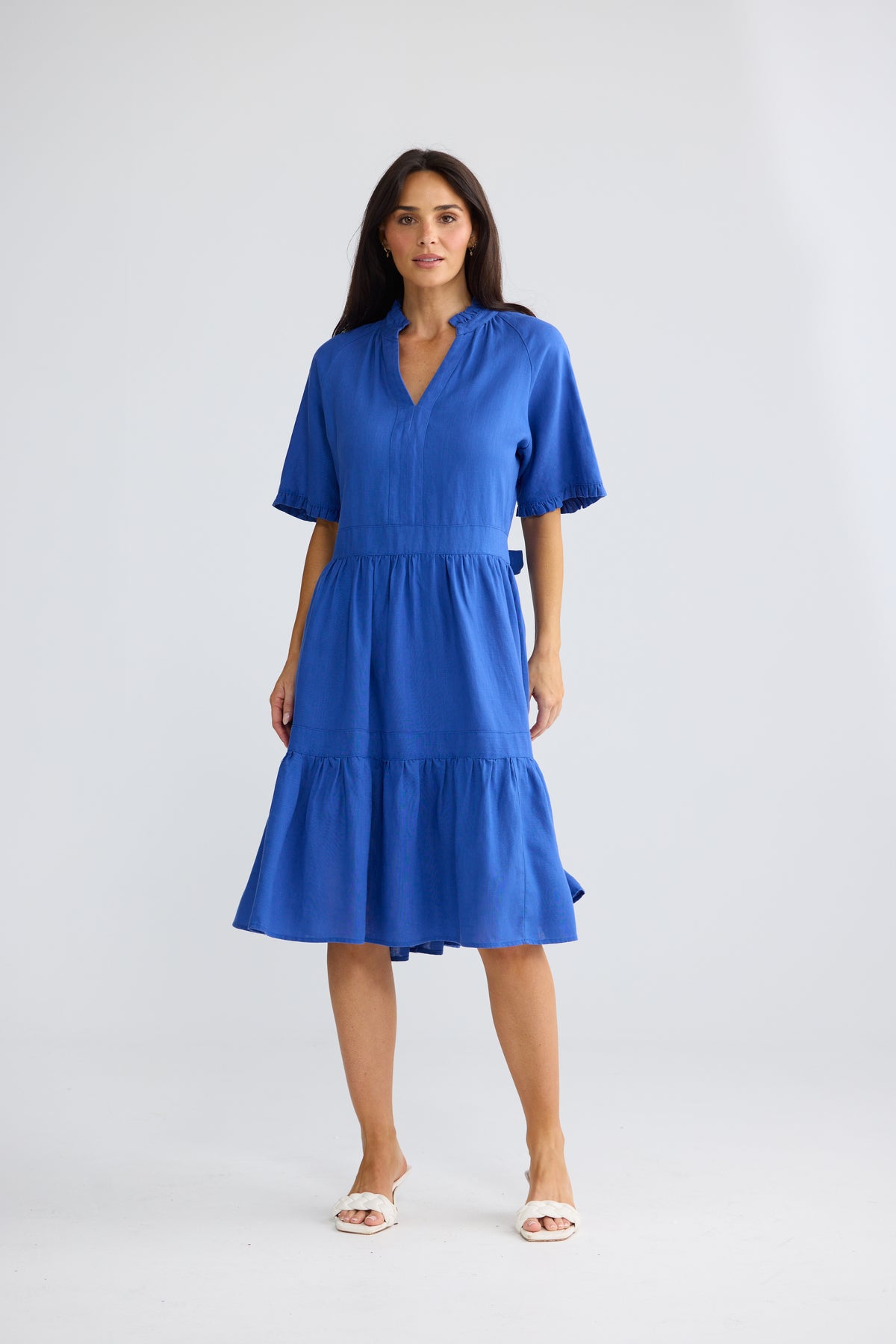 Soiree Dress - Cobalt