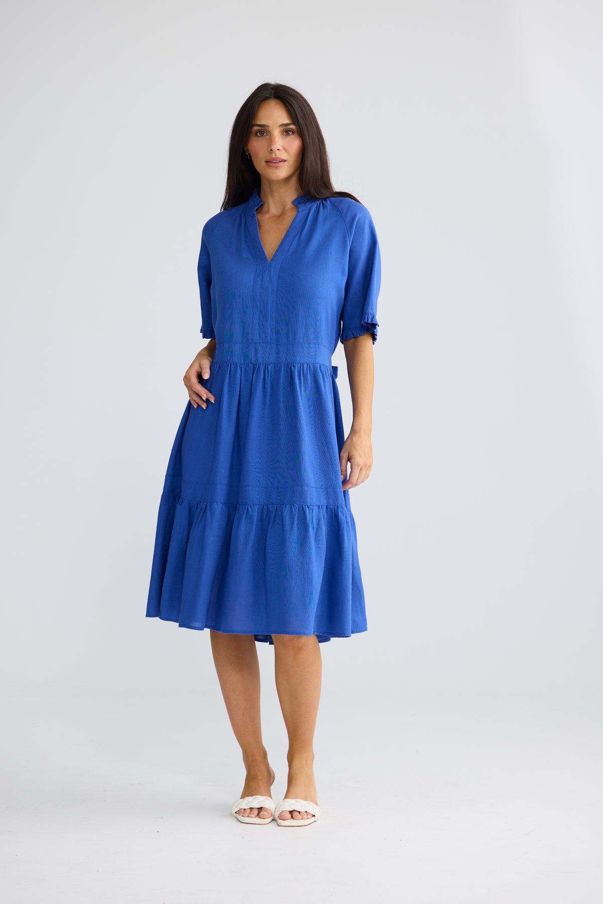 Soiree Dress - Cobalt