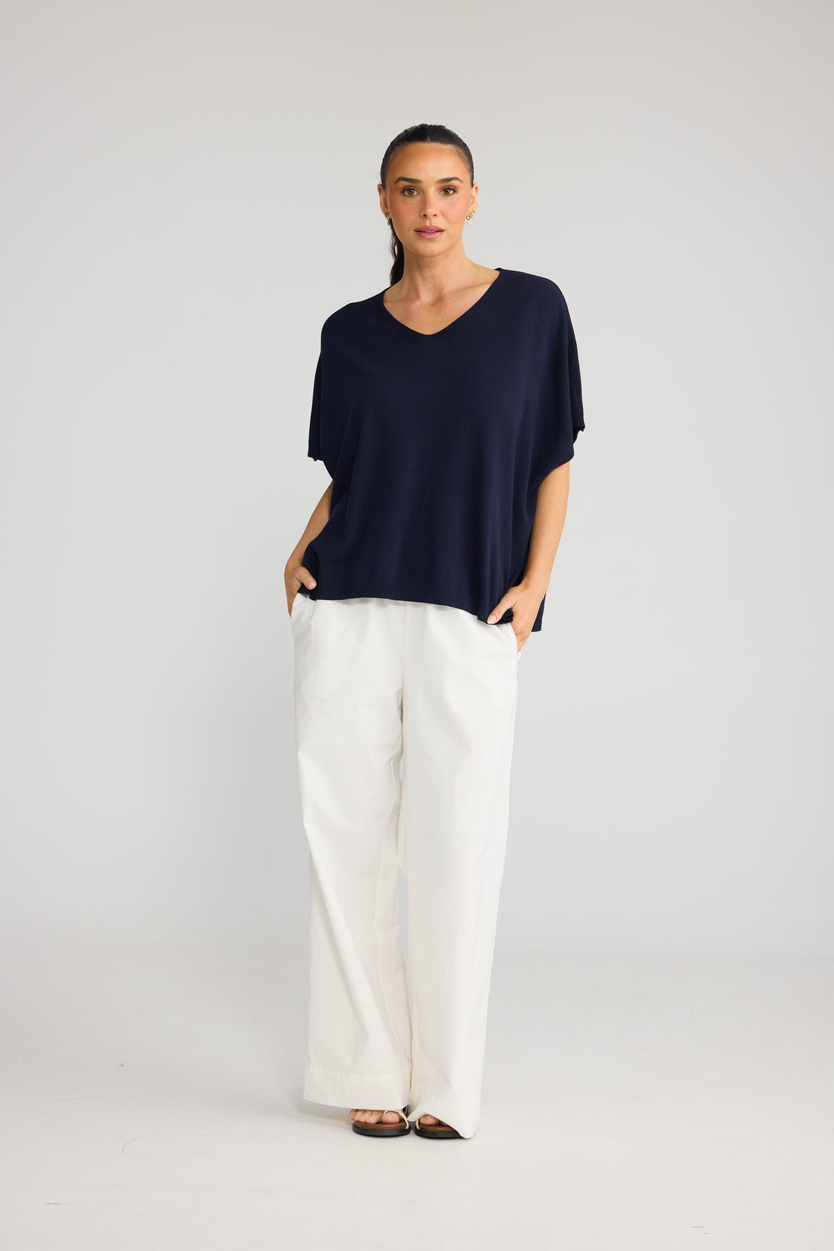 Brave & True Addie Knit - Navy, view 2