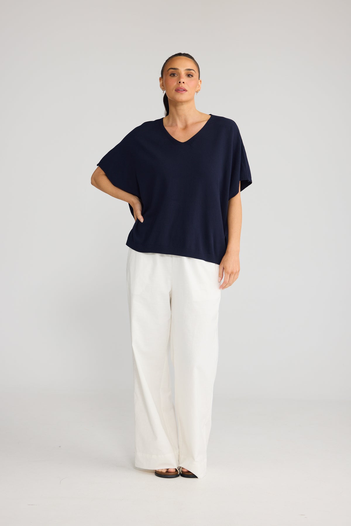 Brave & True Addie Knit - Navy, view 4