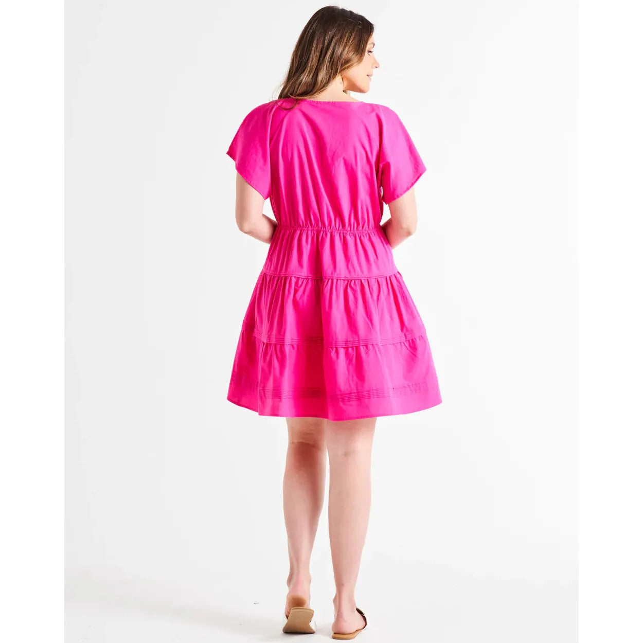 Capulet Dress - Miami Pink
