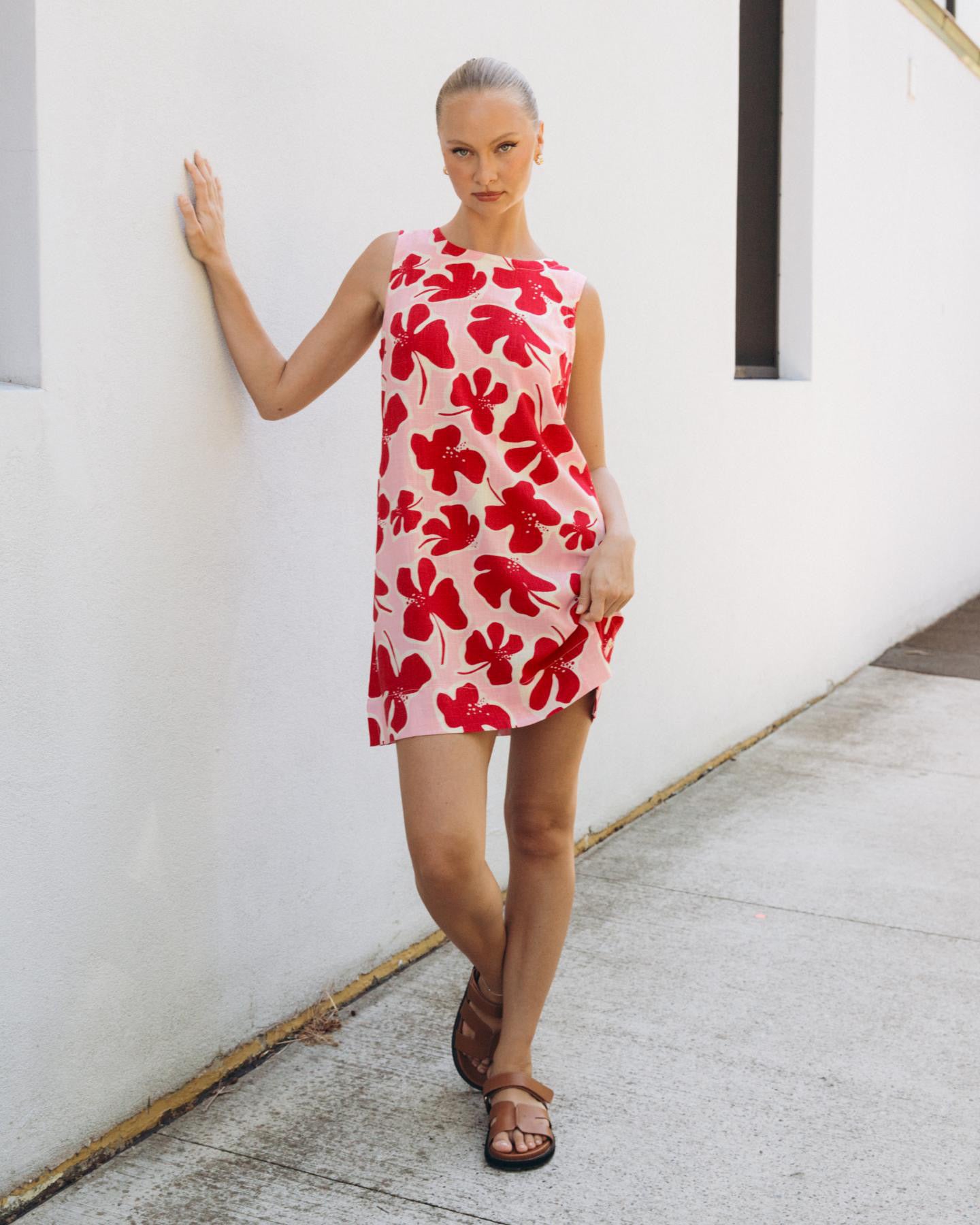 Arlo Flower Mini Dress