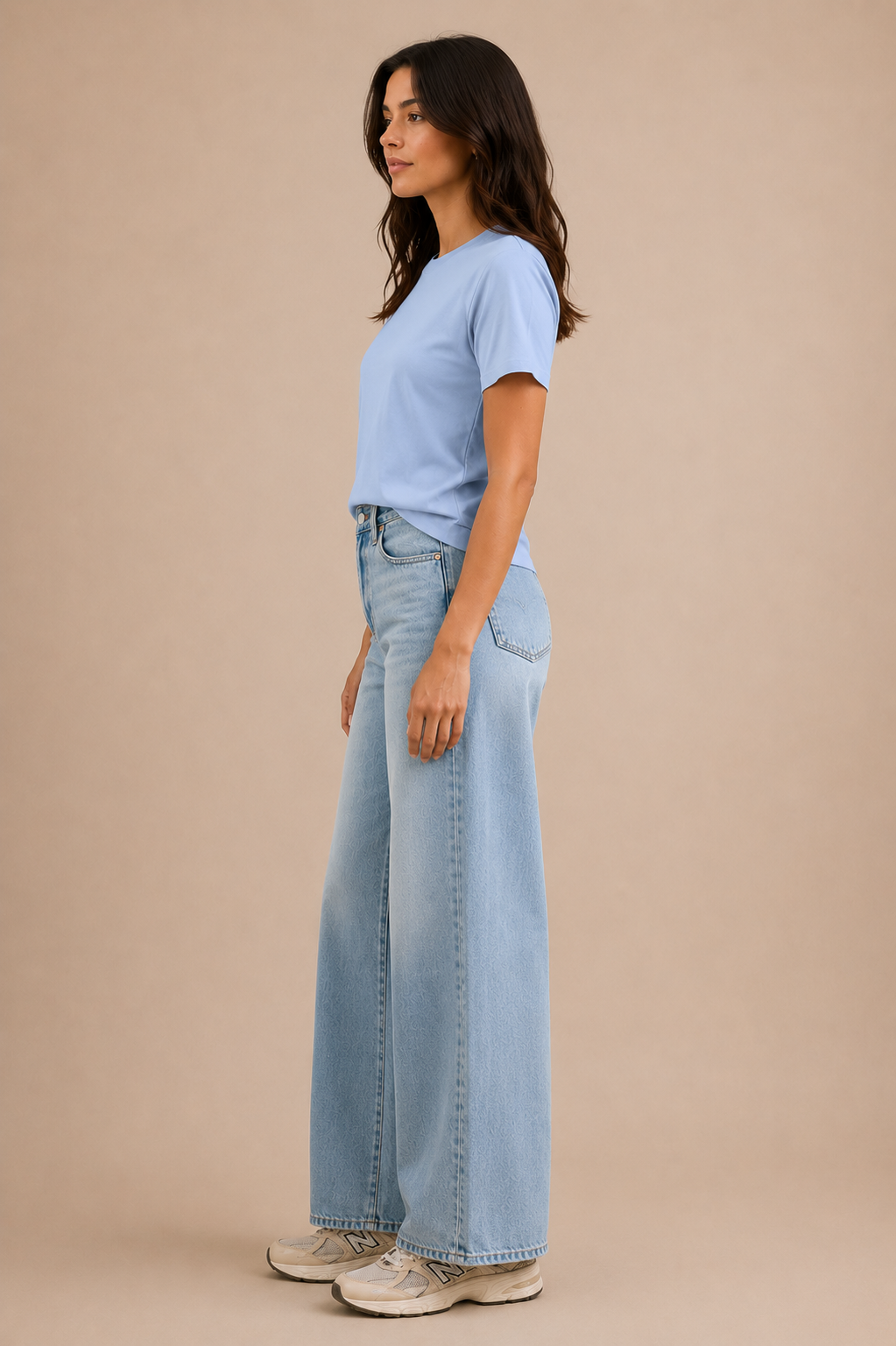 Cotton Tee - Blue