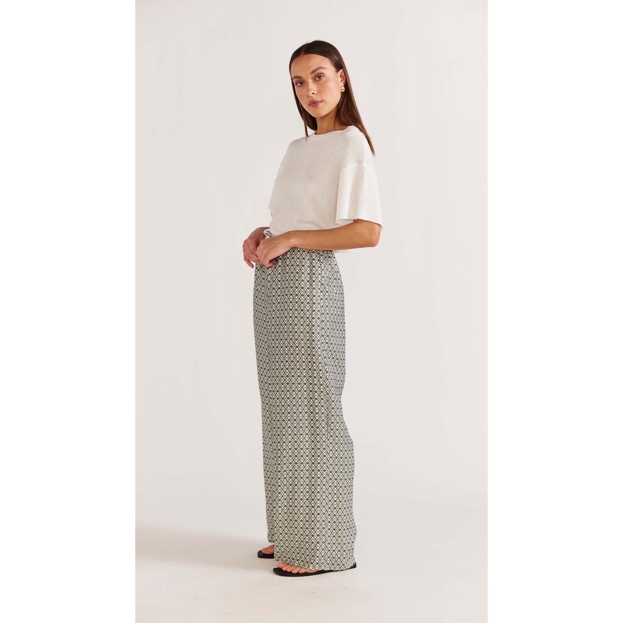 Cyprus Relaxed Pants- Sage