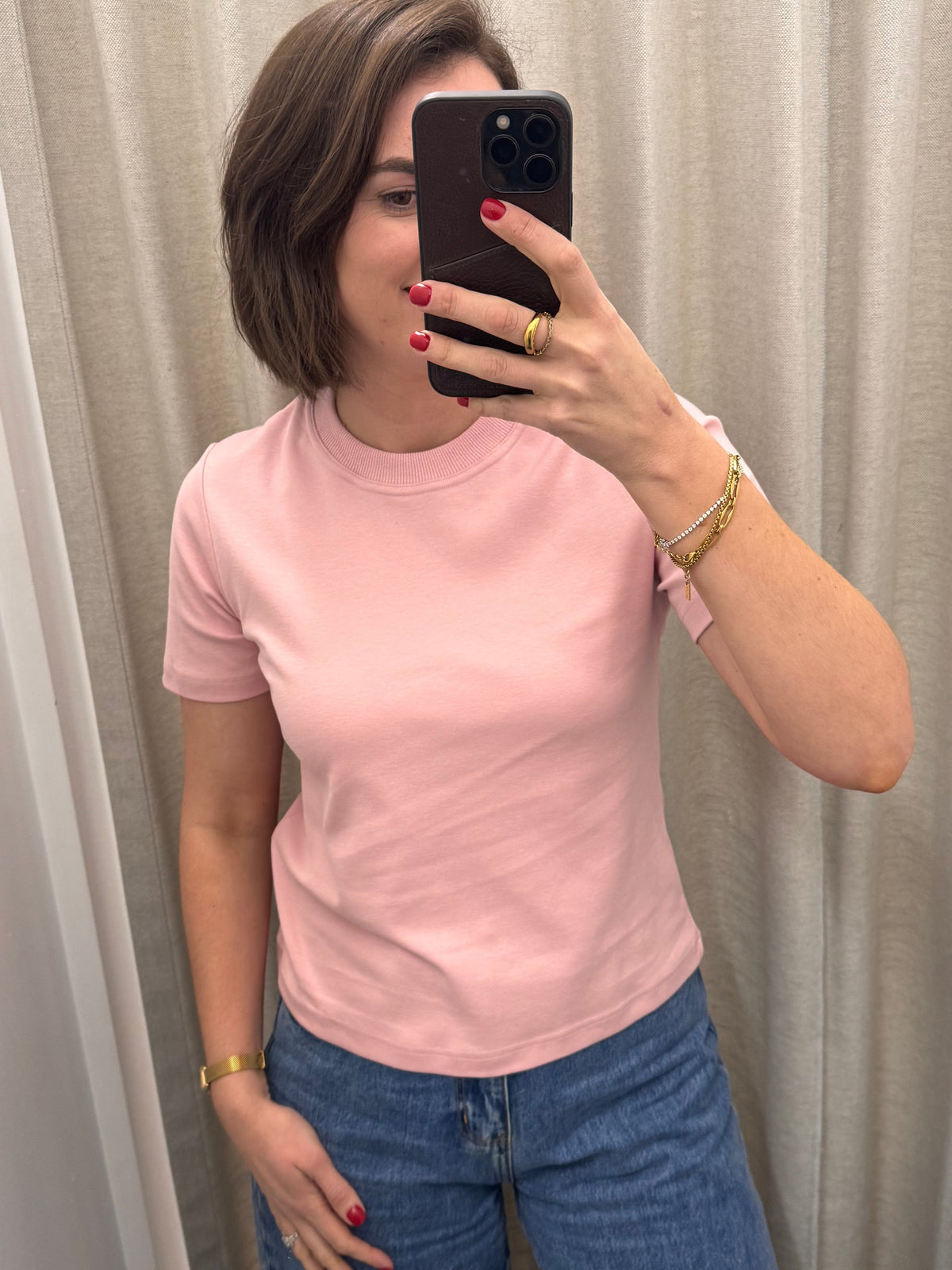Cotton Tee - Pink