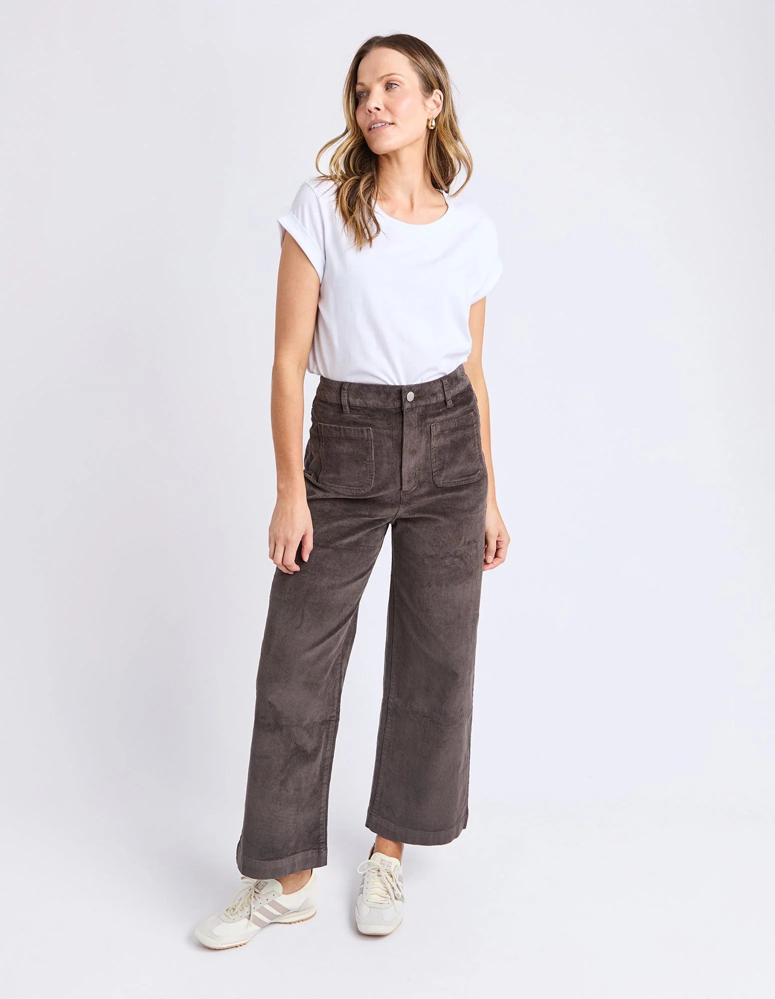 Henrietta Cord Pant - Coffee