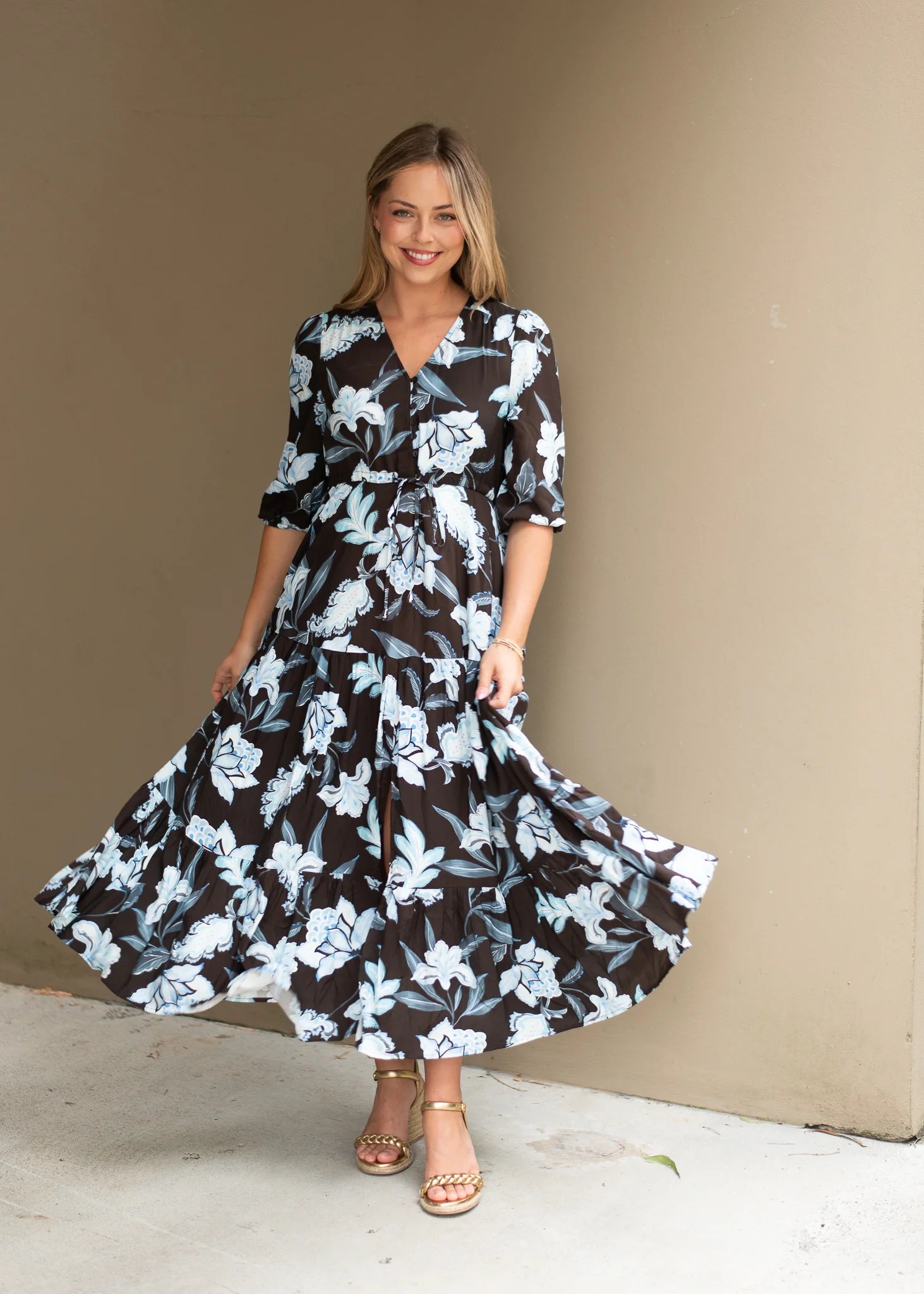 Selma Maxi Dress - Venice Floral