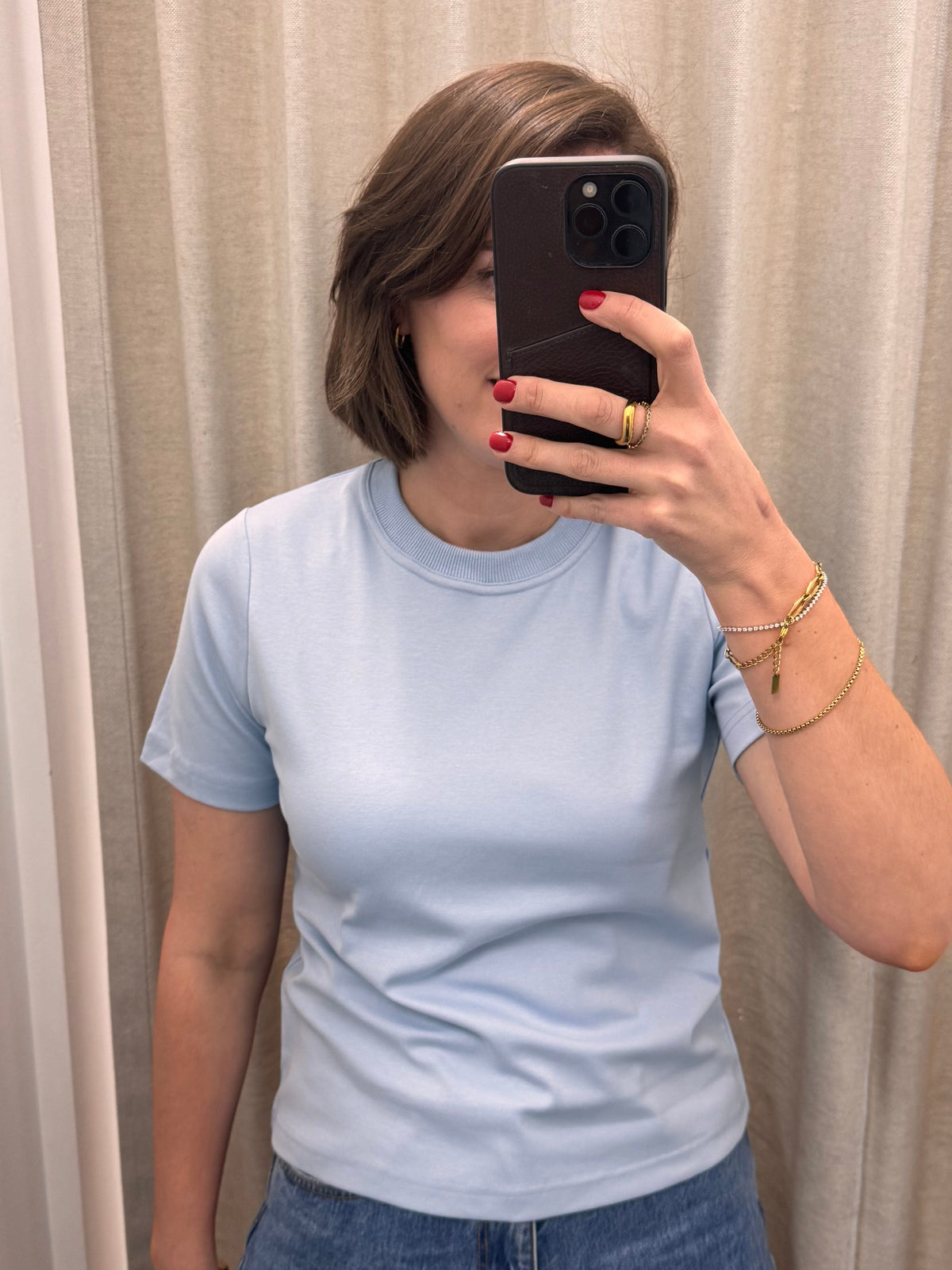 Cotton Tee - Blue
