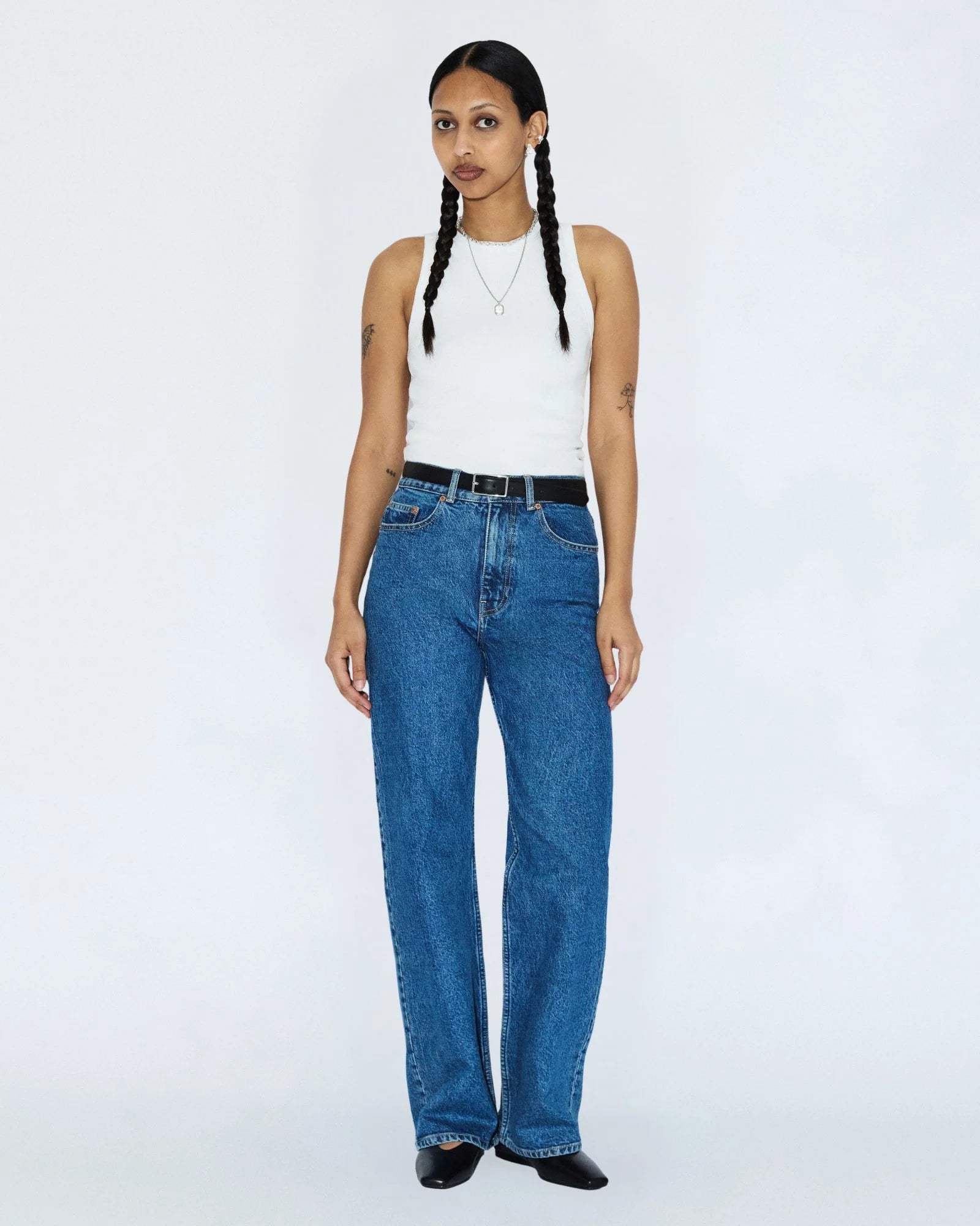 Echo Straight Jeans - Bay Mid Retro