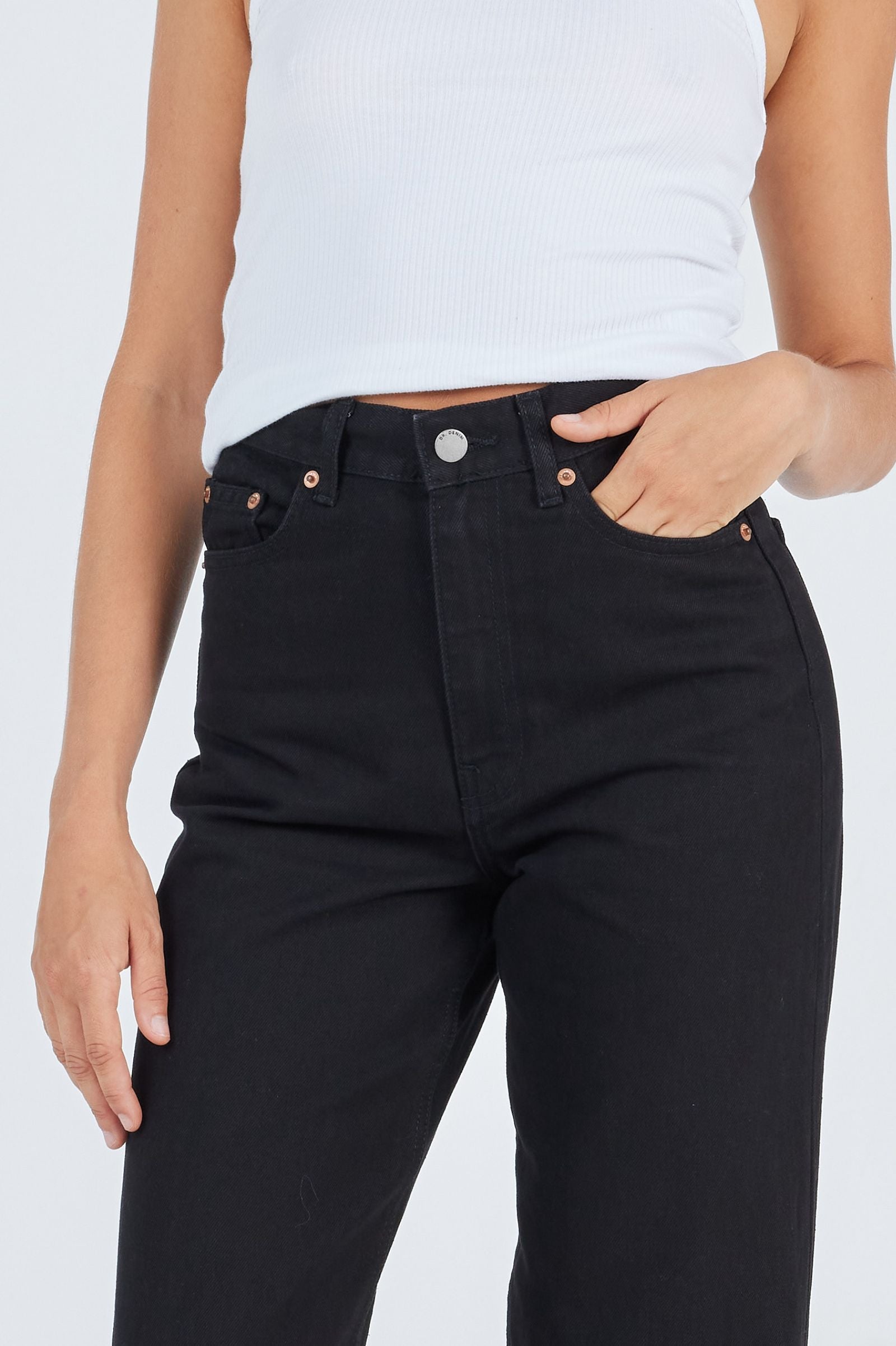 Echo Straight Jeans - Black