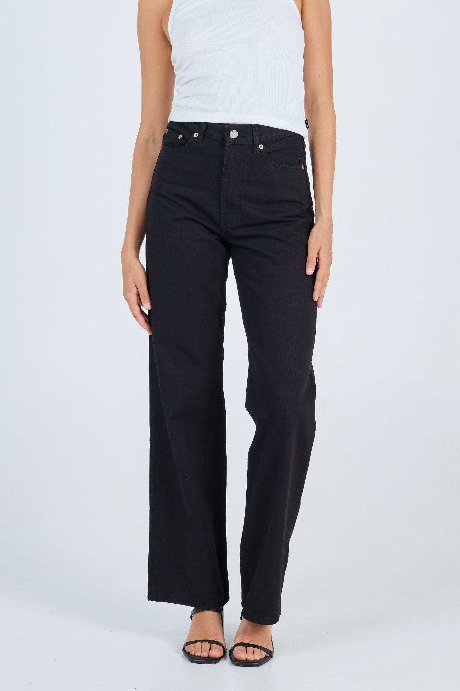 Echo Straight Jeans - Black