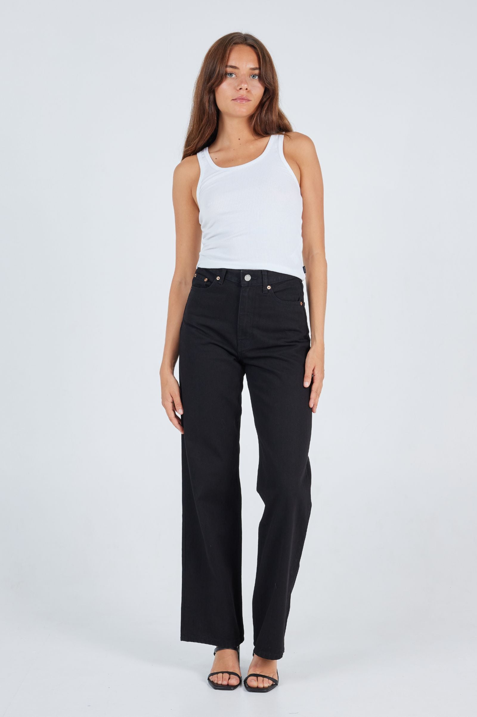 Echo Straight Jeans - Black