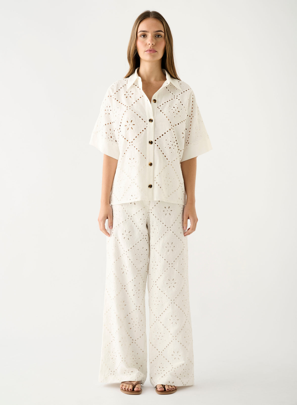 Artisan Embroidery Shirt - Off White