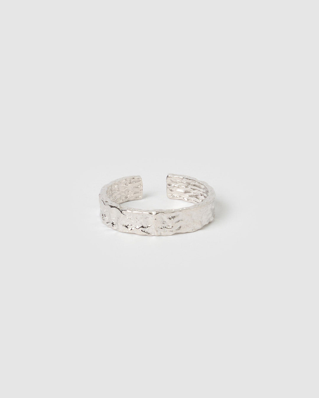 Eros Textured Ring - Silver