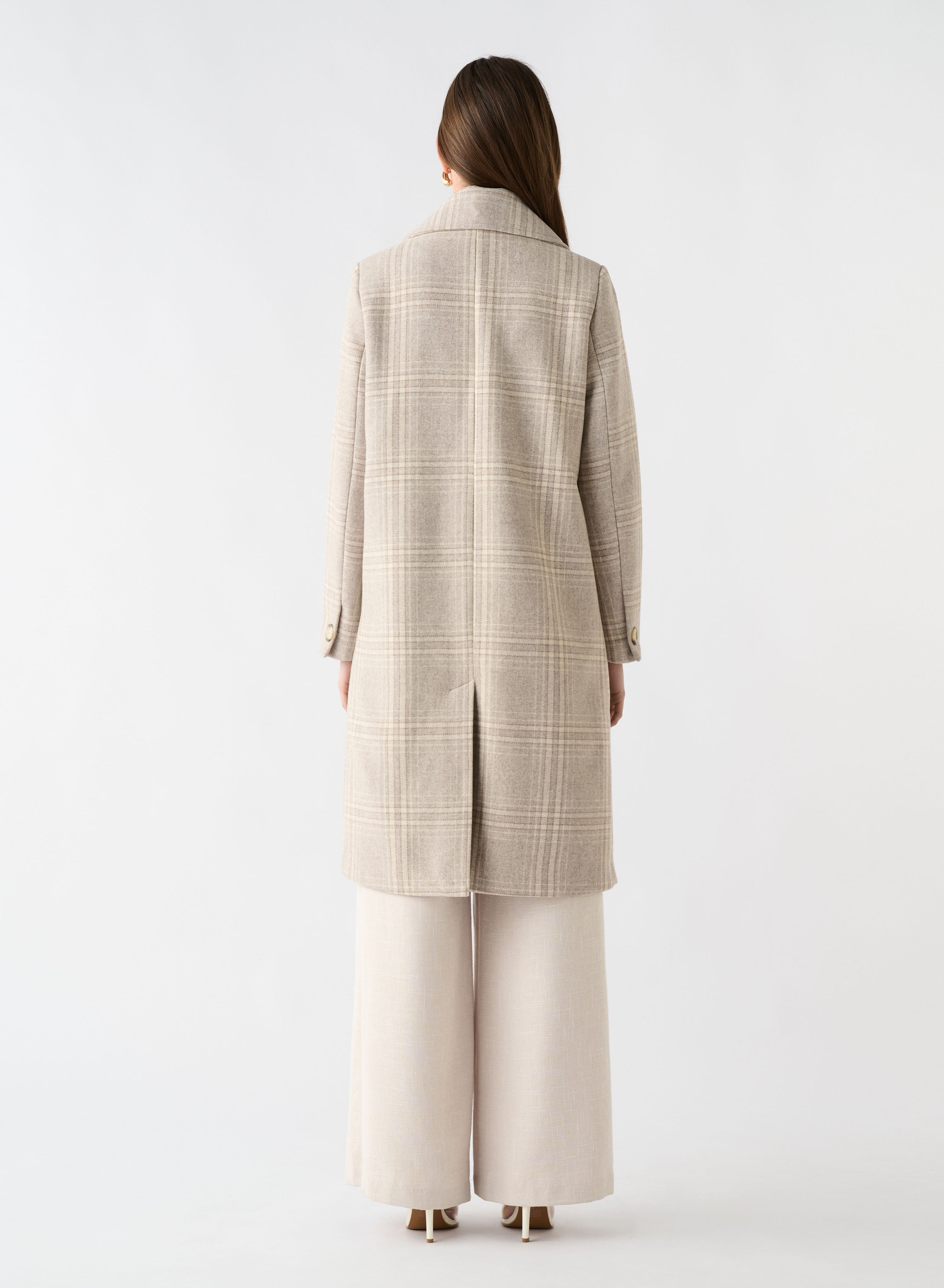 Edition Coat - Cream Check