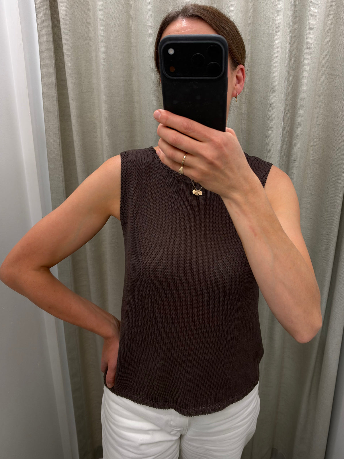 Spring Tank - Chocolate