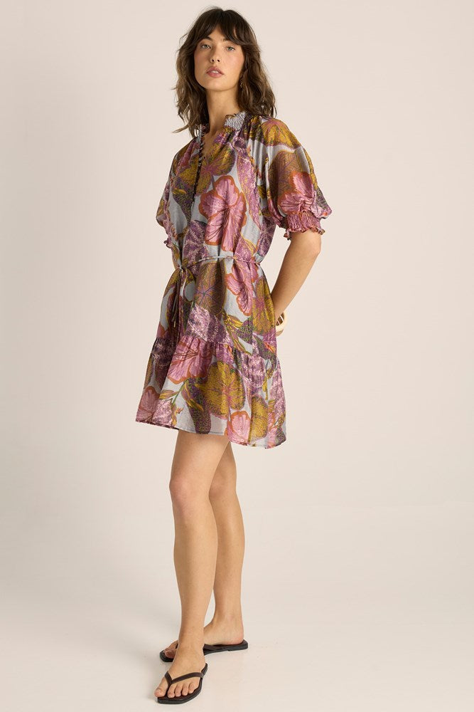 Fate & Becker Daria Dress - Leaf Print, additional view