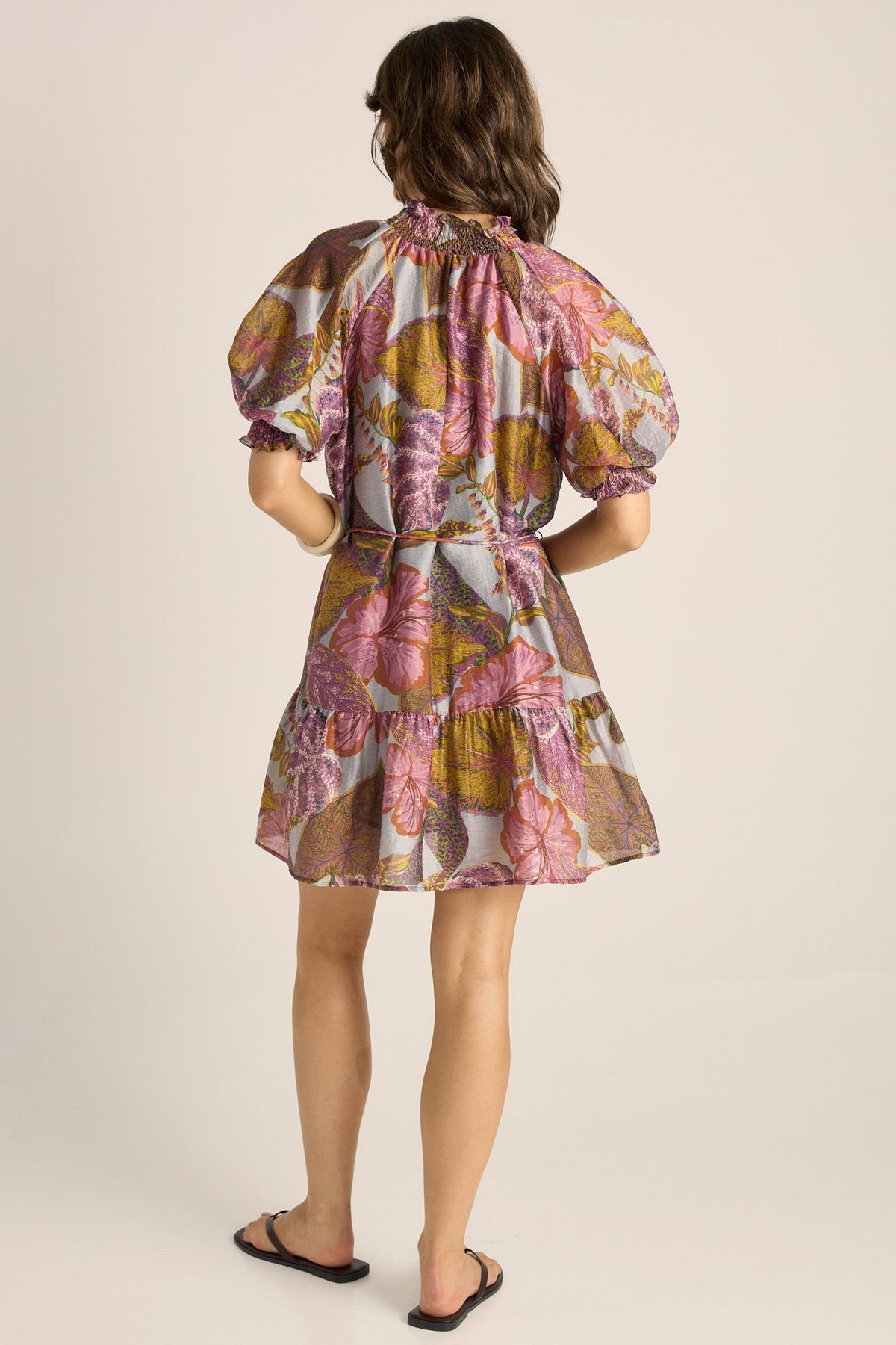 Fate & Becker Daria Dress - Leaf Print, additional view