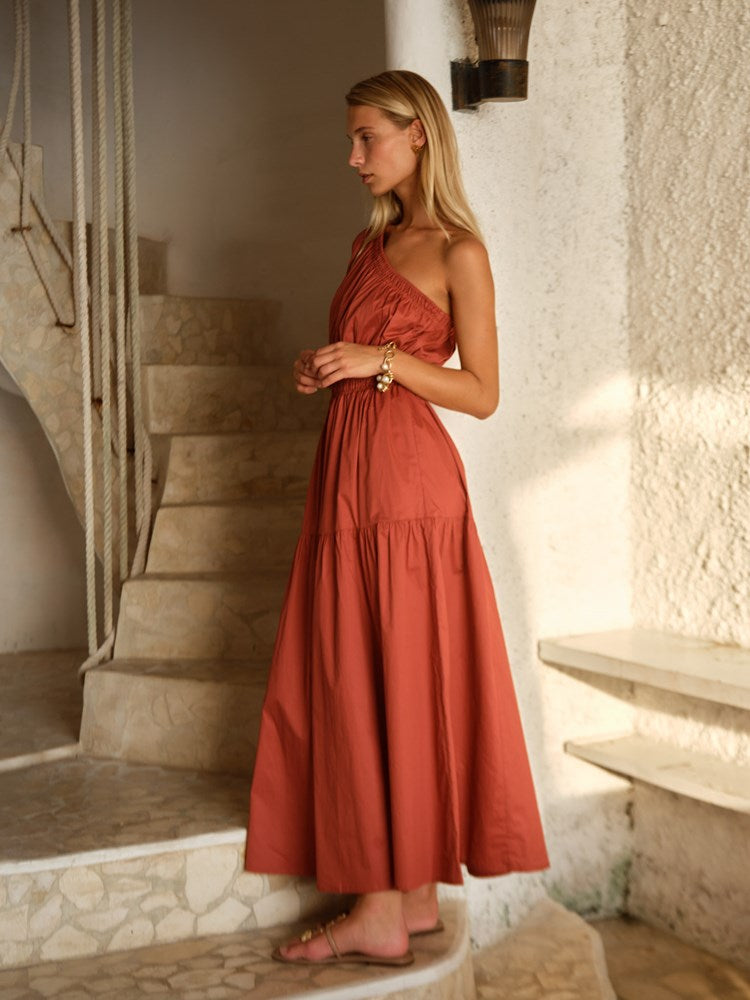 Fate + Becker Seraphina Maxi Dress - Red Clay, view 3