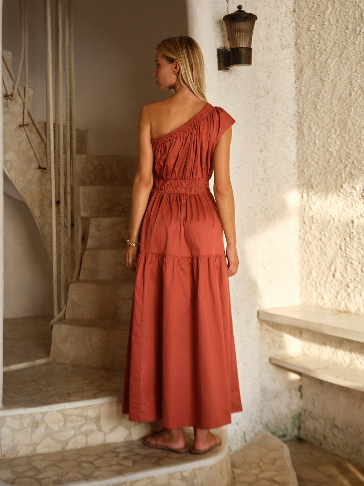 Fate + Becker Seraphina Maxi Dress - Red Clay, view 4