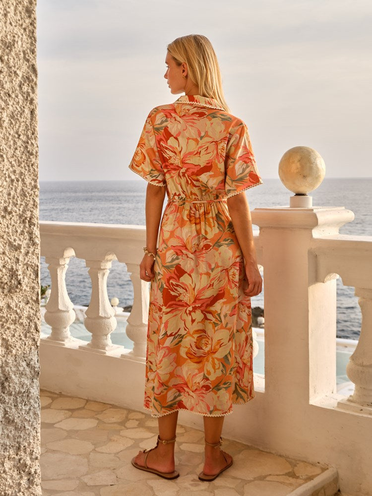 Fate + Becker Elodie Midi Shirt Dress - Petal, view 3
