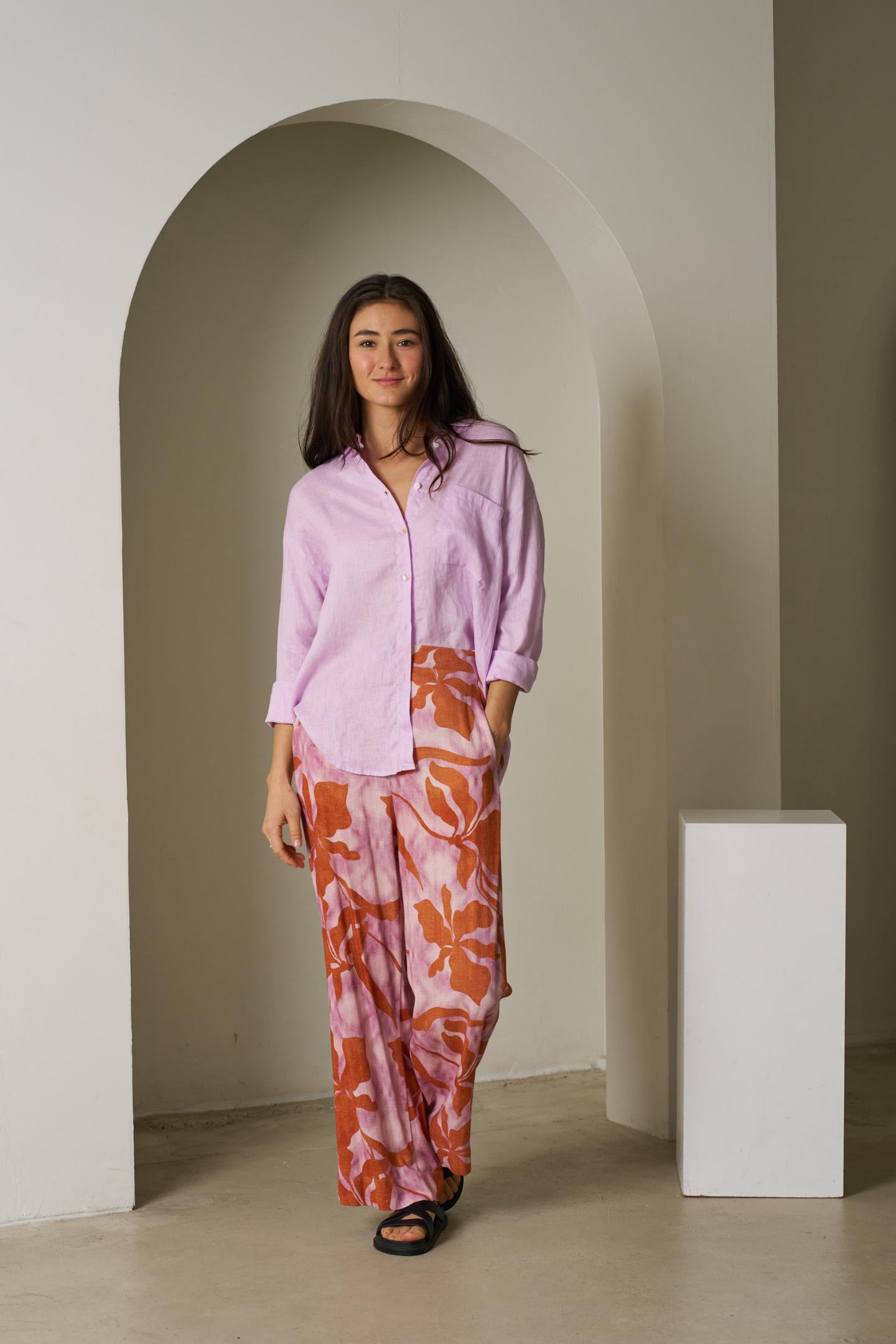 Millie Shirt - Lilac