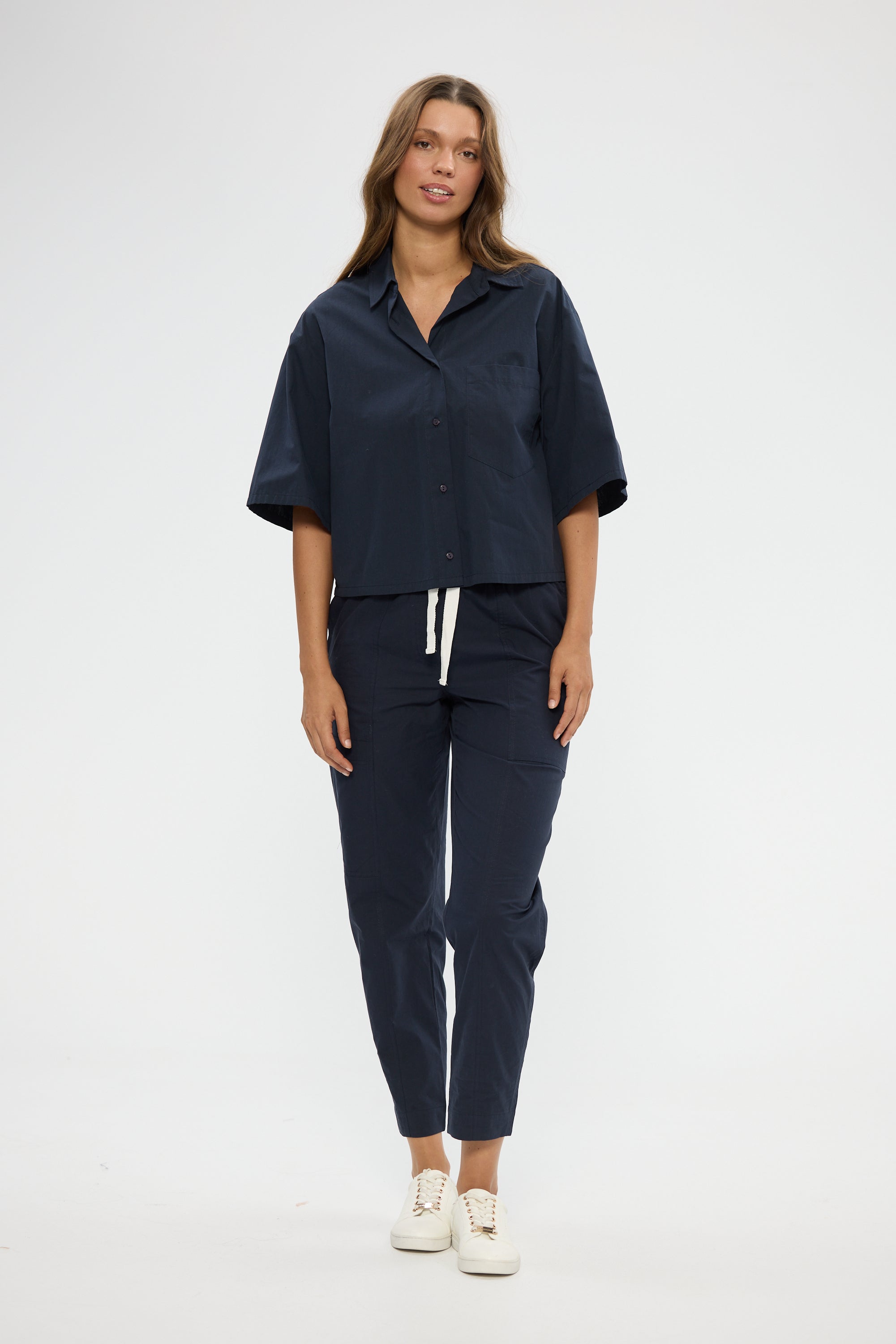 Reva Cargo Pant - Navy