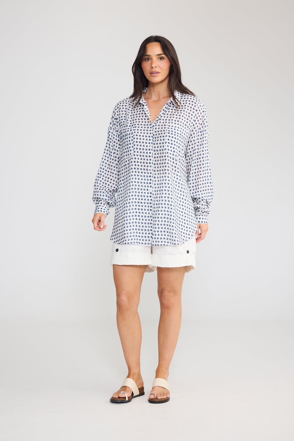 Canyon Shirt - Navy Spot