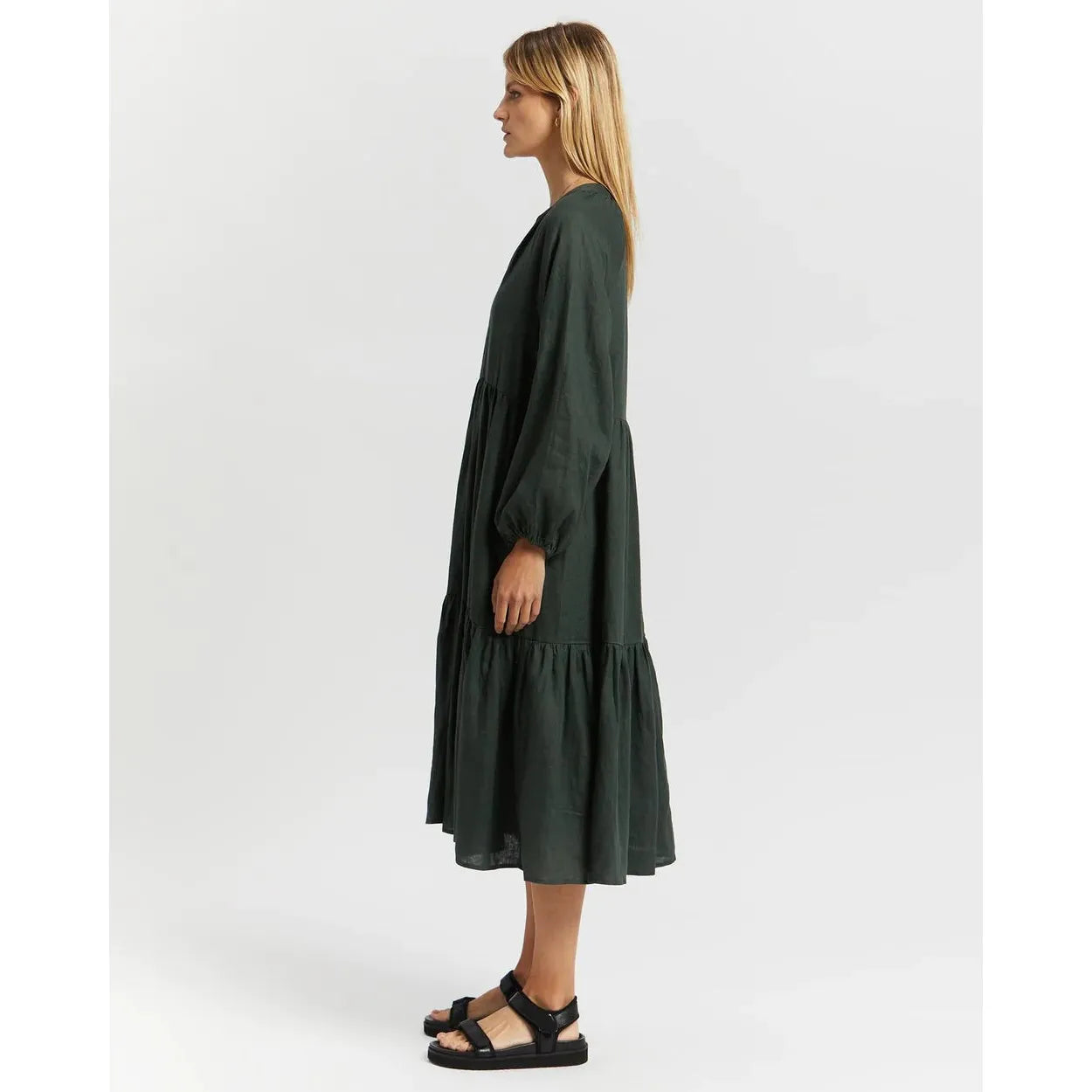 Louise Dress - Forest