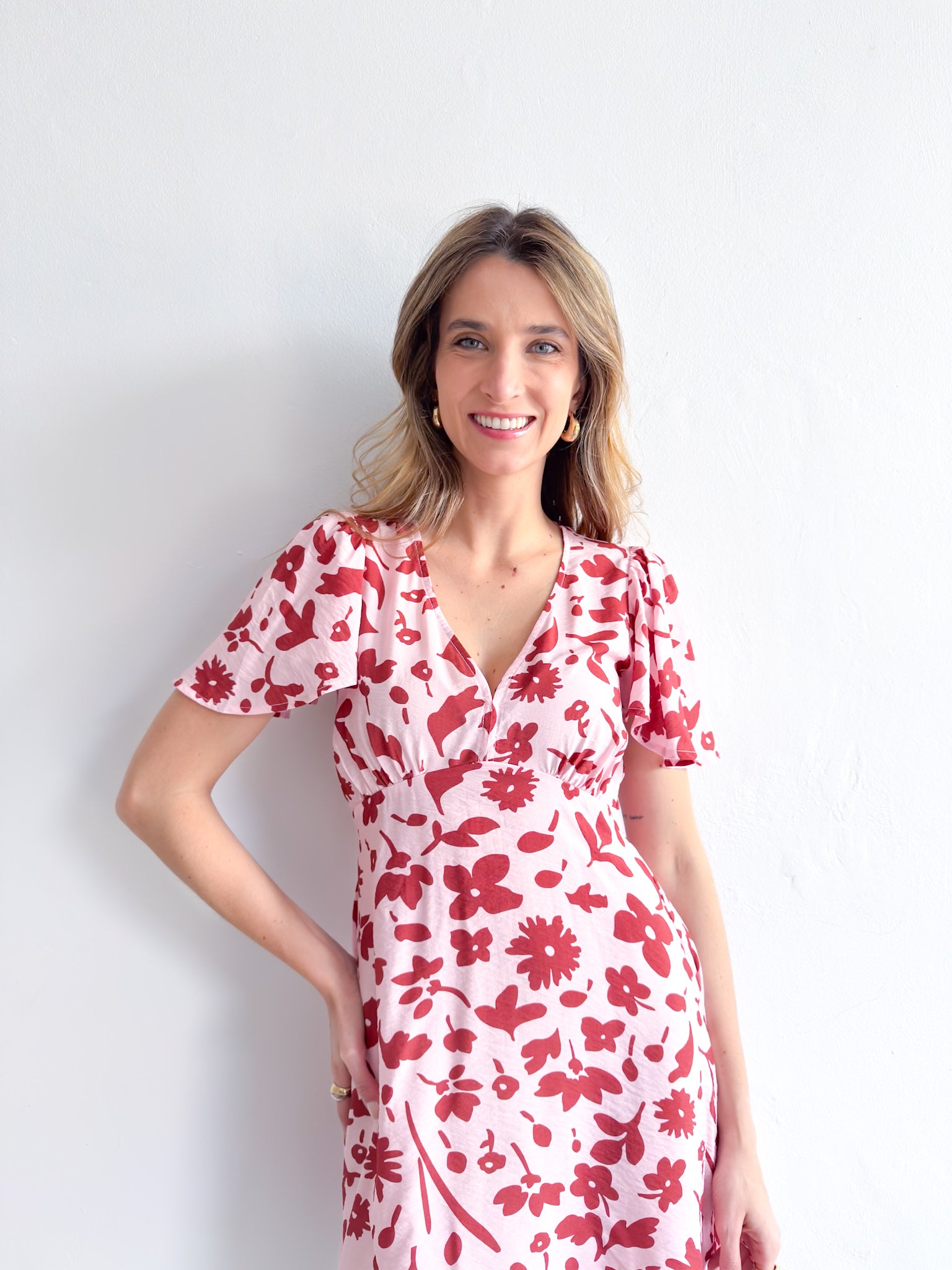 Kivari Print Mini Dress - Floral
