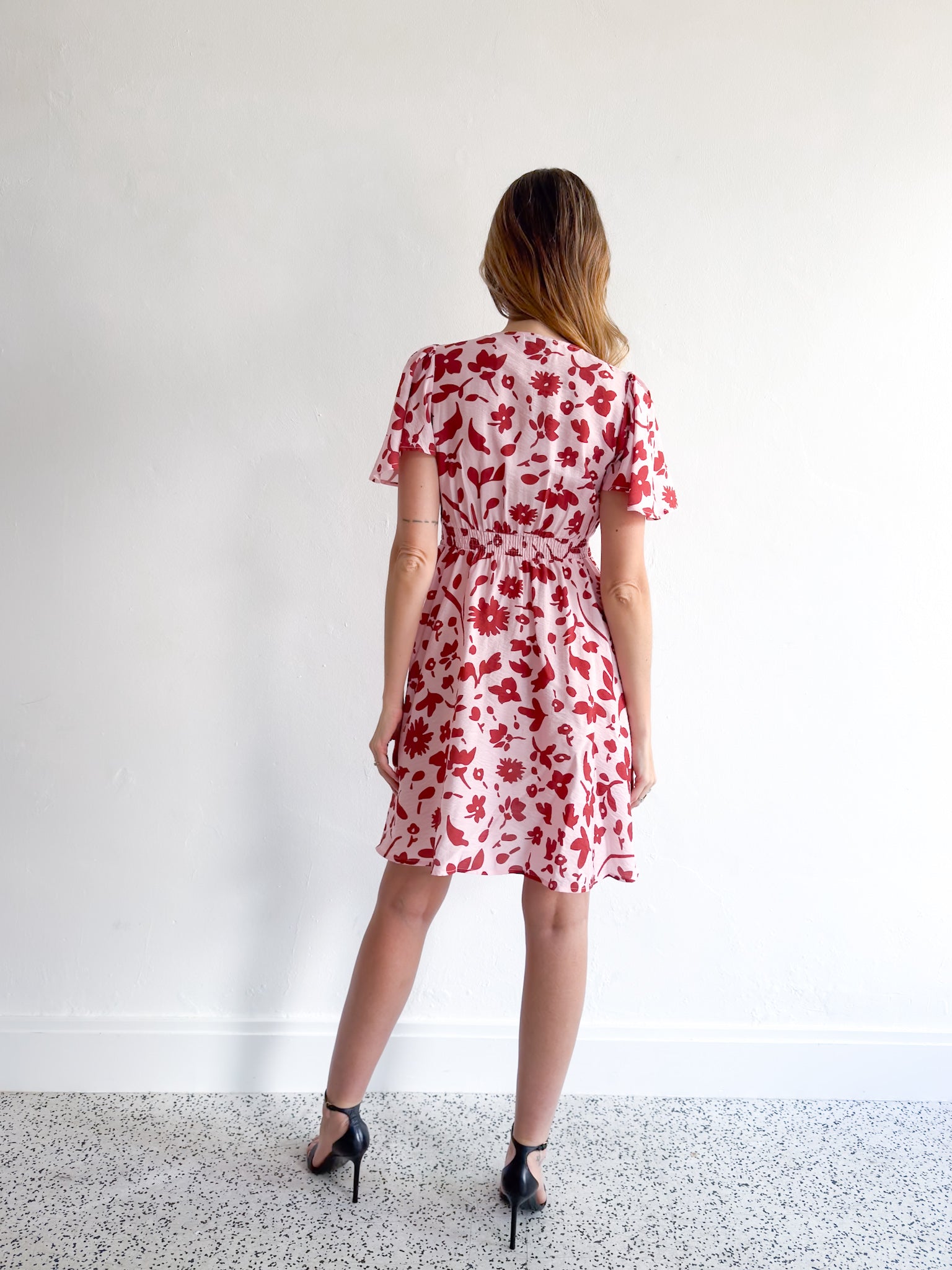 Kivari Print Mini Dress - Floral