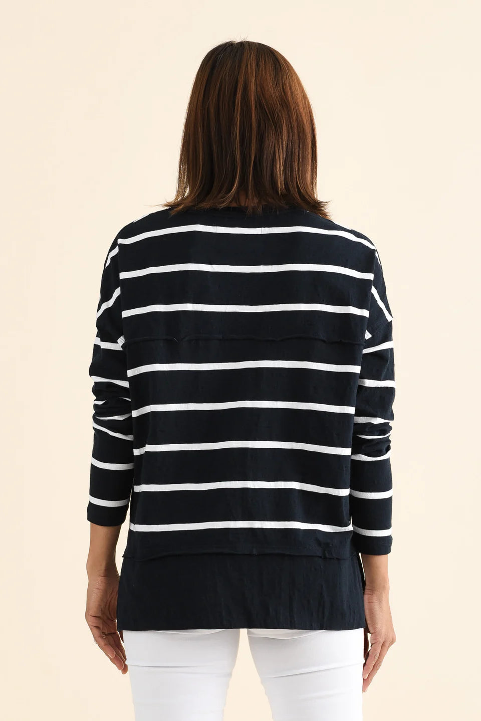Jayne Stipe Knit - Navy