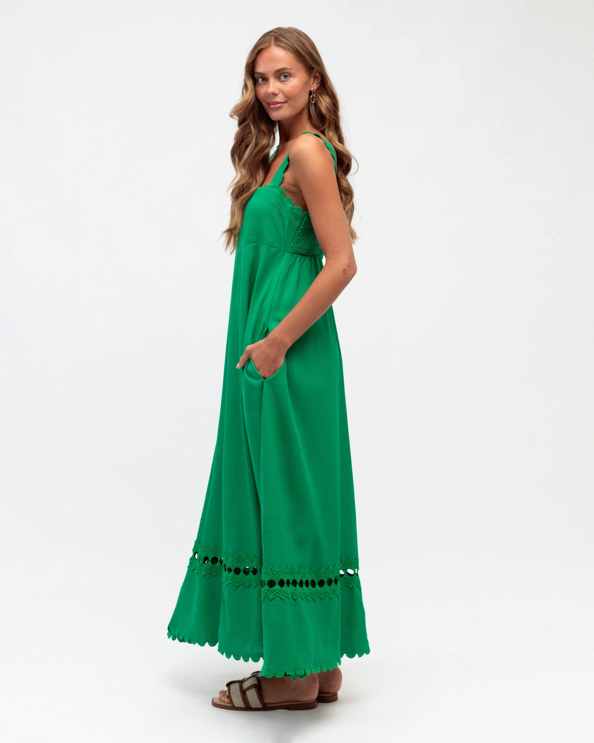 Allegra Maxi Dress - Jade