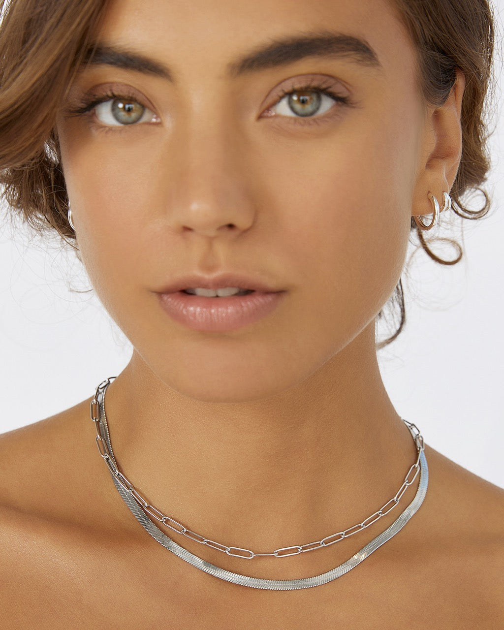 Valencia Stacking Chain - Silver