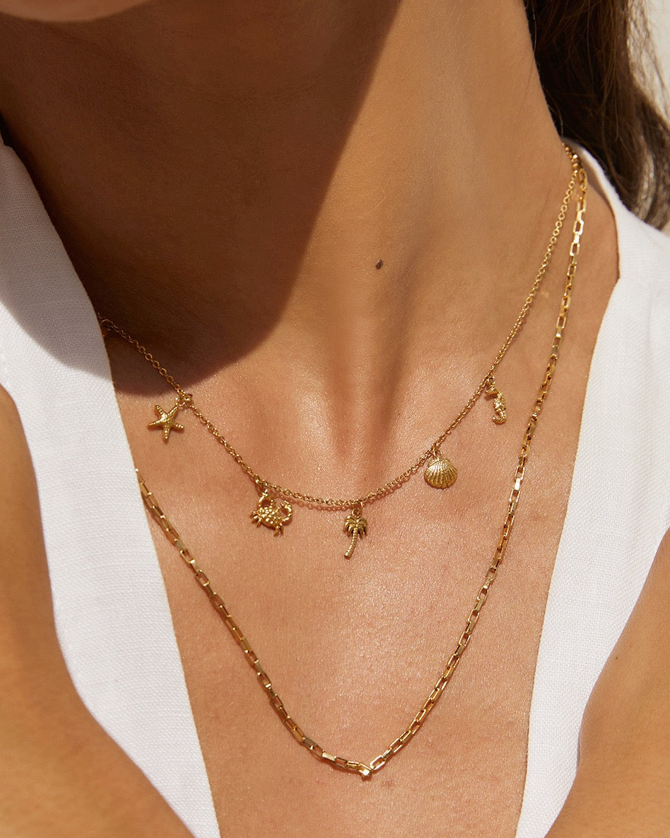 Ariel Necklace - Gold