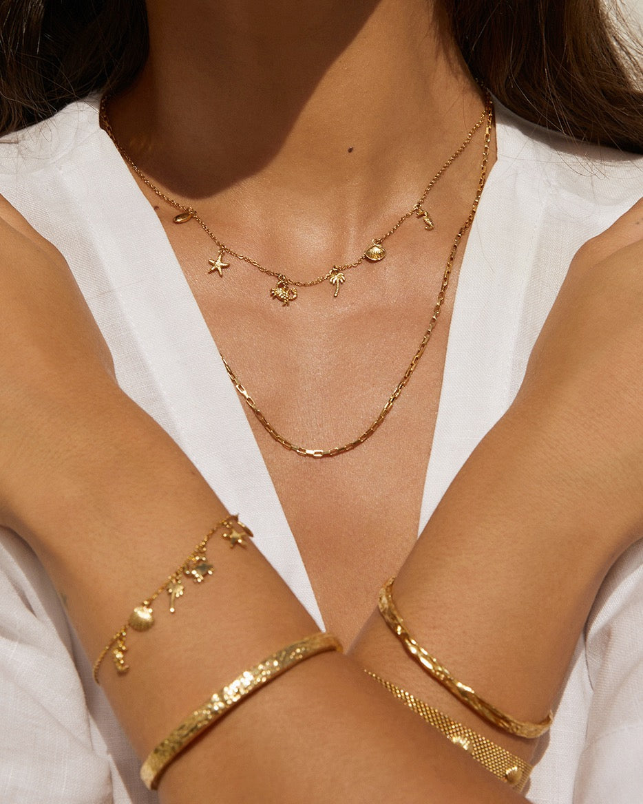 Ariel Necklace - Gold