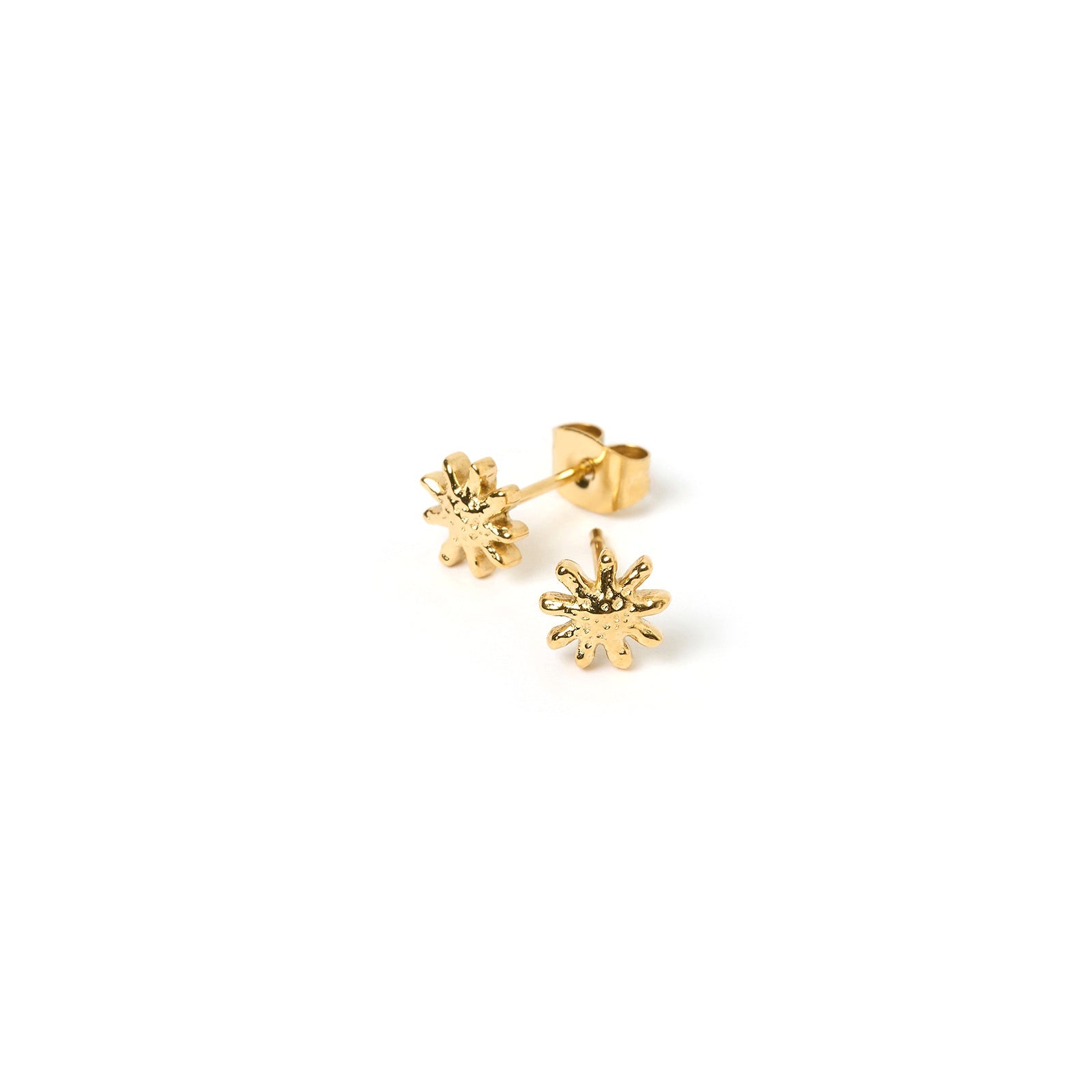 Magnolia Stud Earrings - Gold