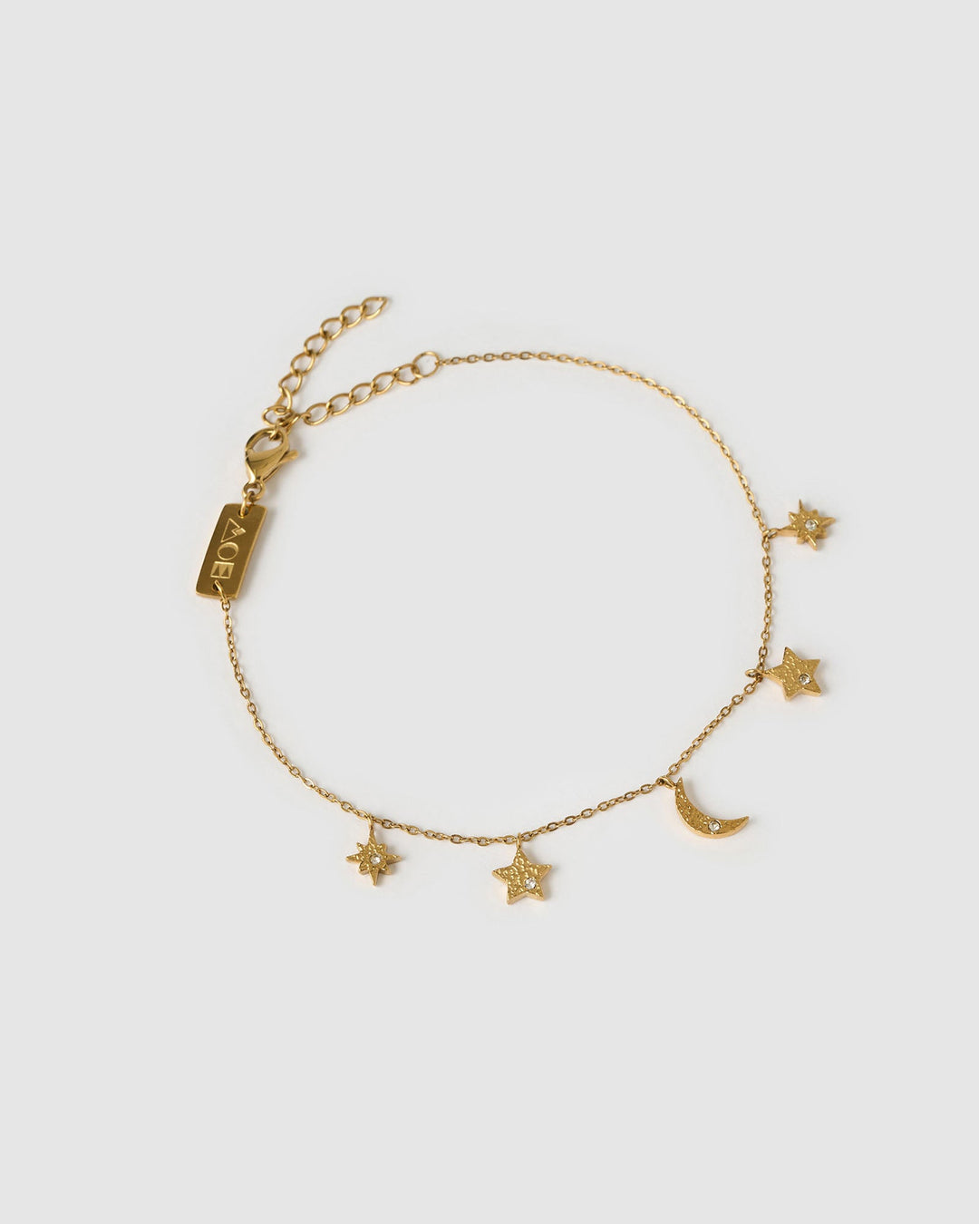 Moondust Charm Bracelet - Gold