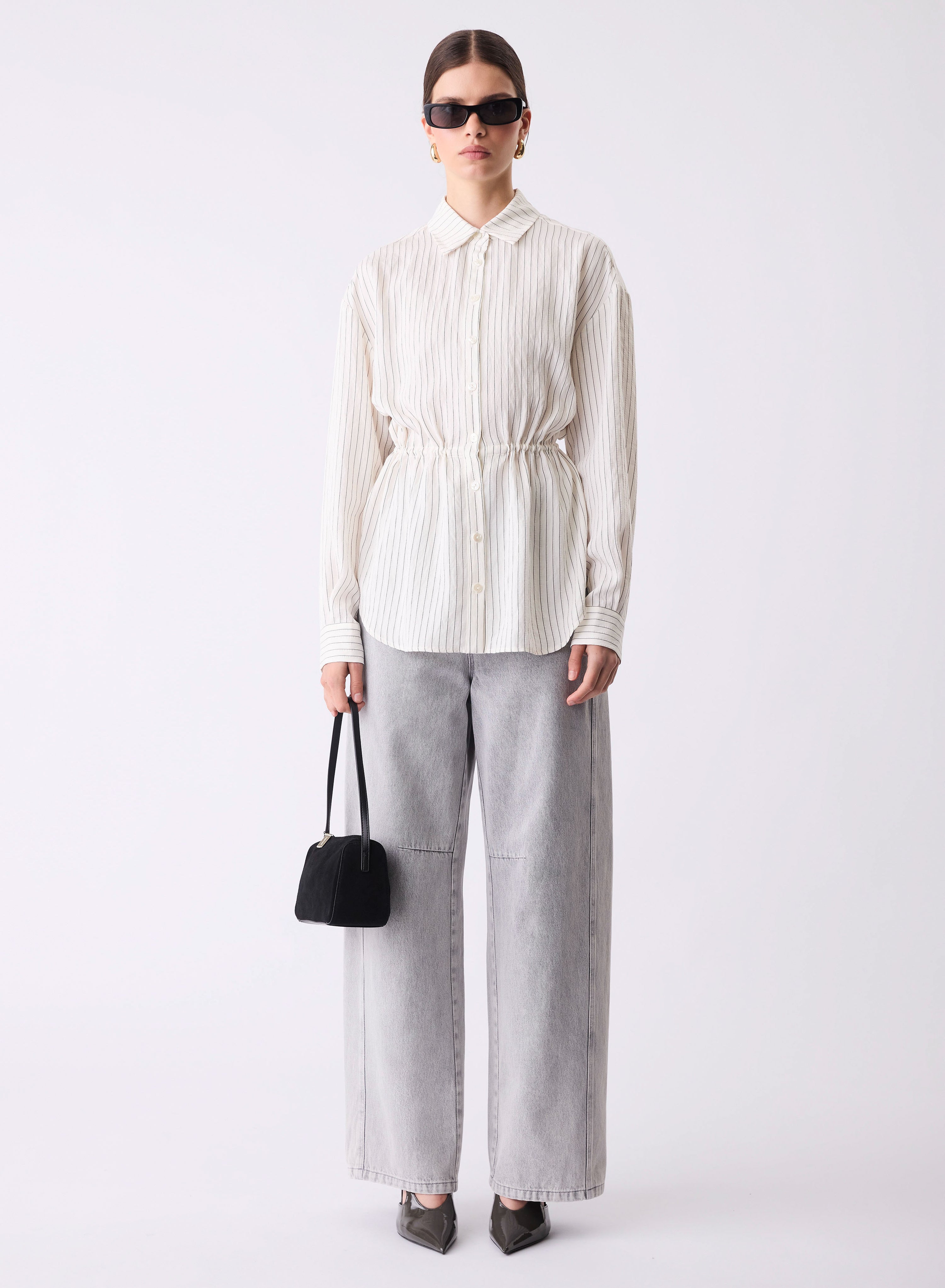 Parity Drawstring Shirt - Symmetry