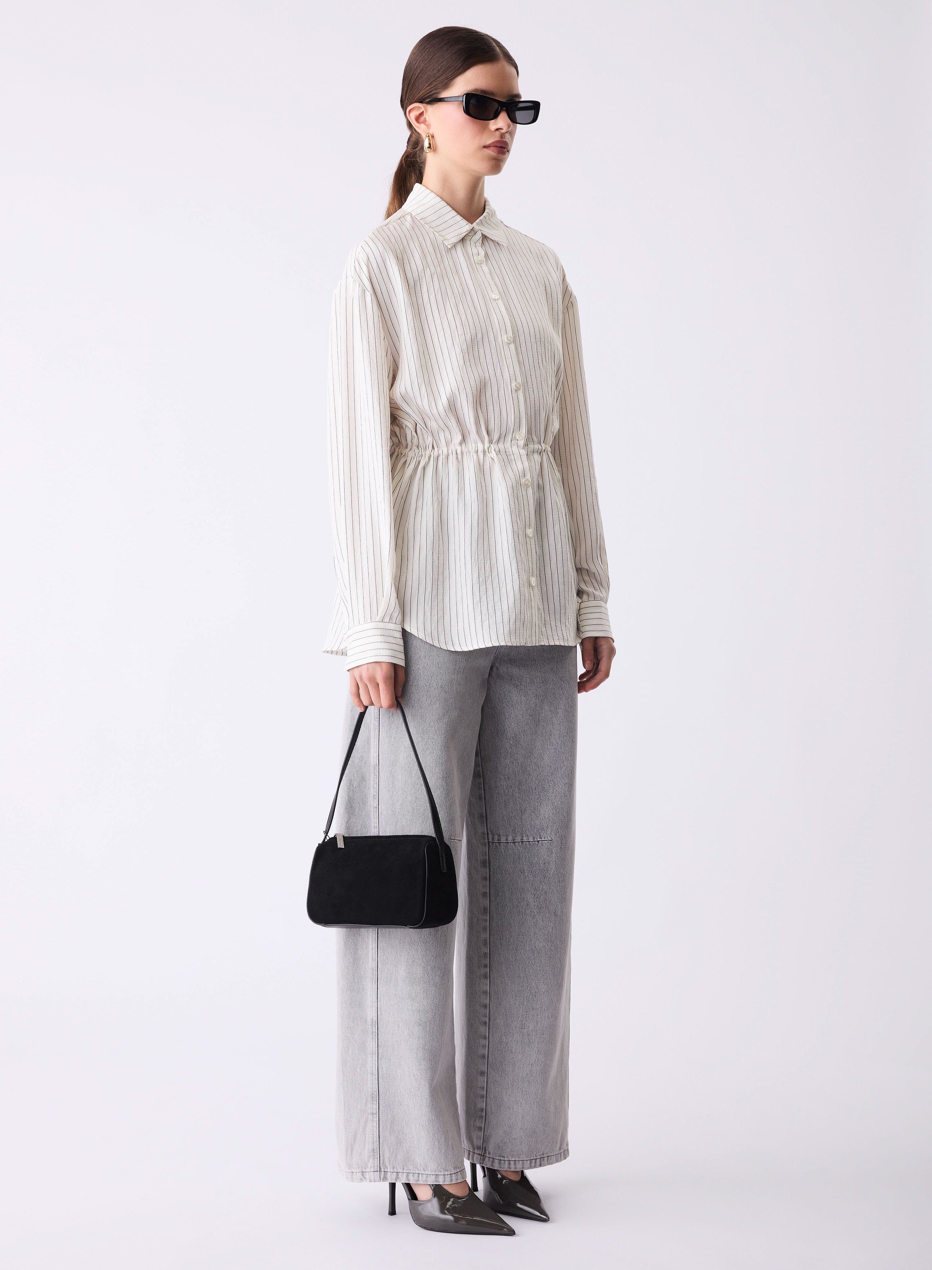 Parity Drawstring Shirt - Symmetry