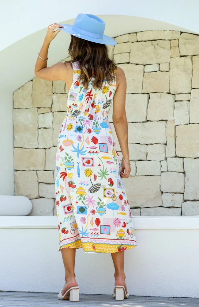 Tuitty Fruitty Euro Vacay Dress