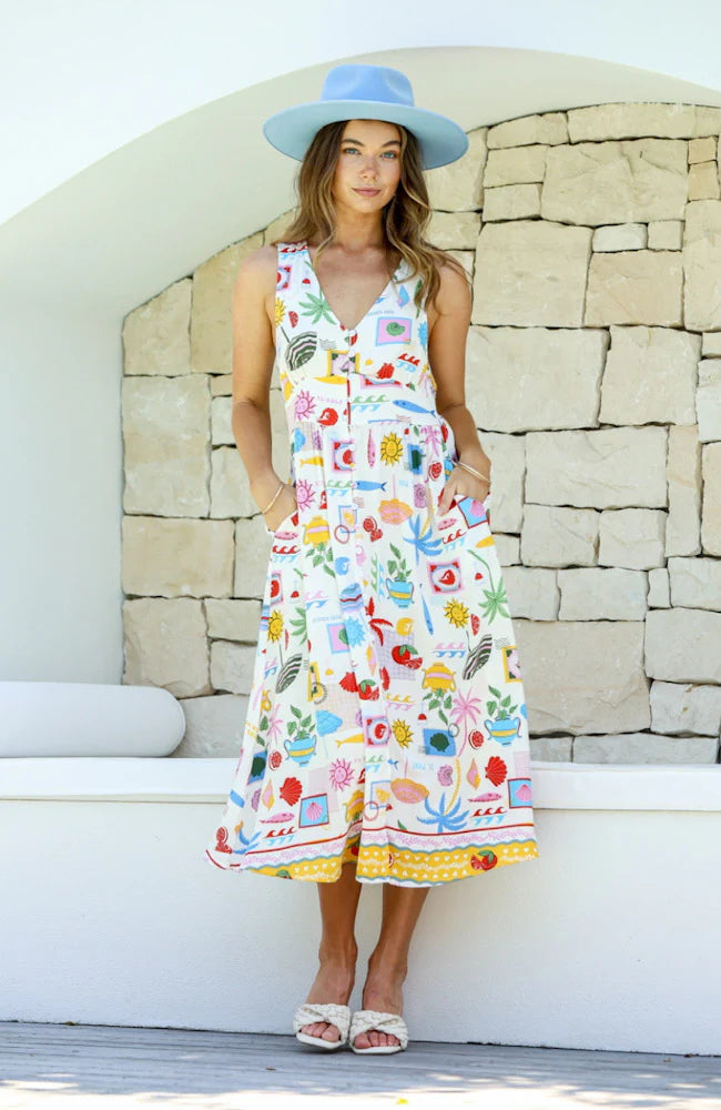 Tuitty Fruitty Euro Vacay Dress