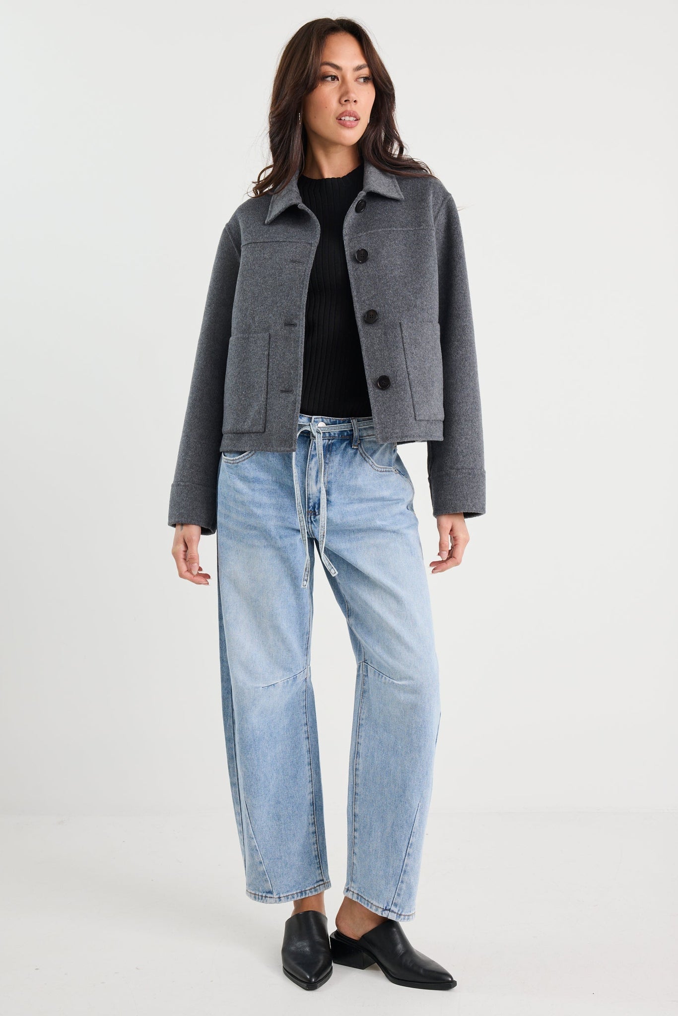 Ranger Jacket - Charcoal Marle
