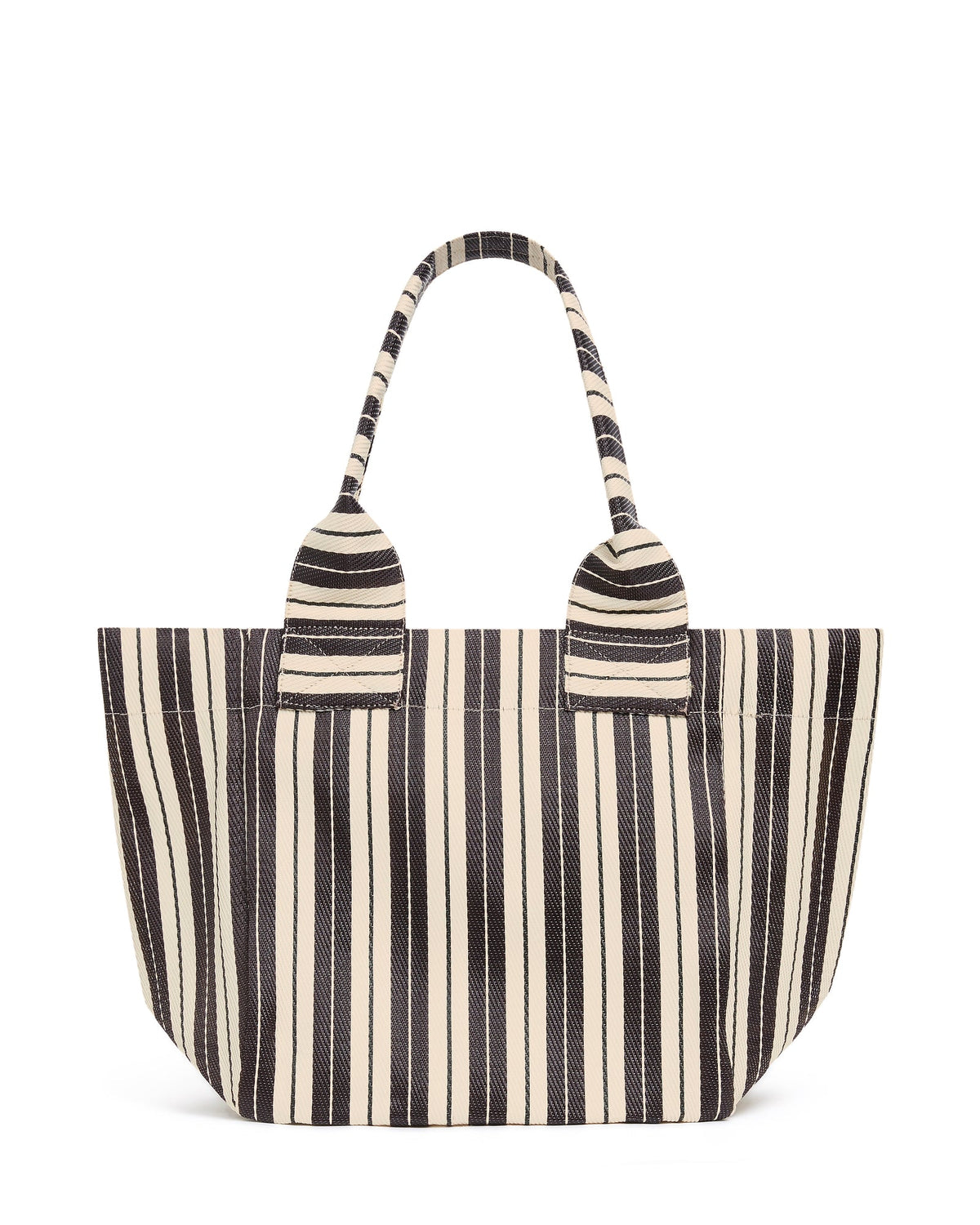Eau Bags Tote in Home stripe - back