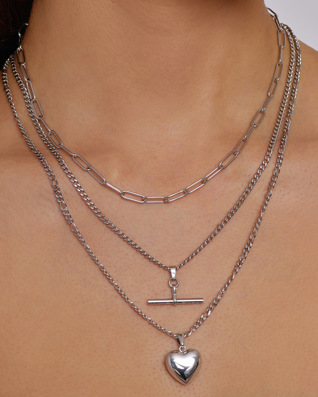 Valencia Stacking Chain - Silver
