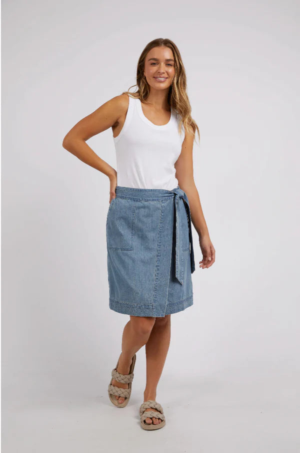 Marieka Skirt   -   Light Blue