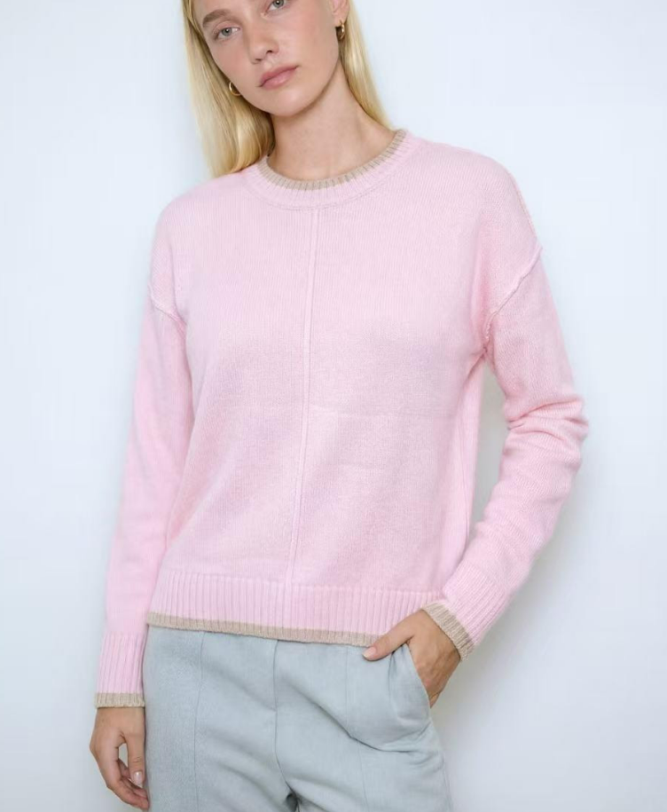 Lola Jumper - Pink/Beige
