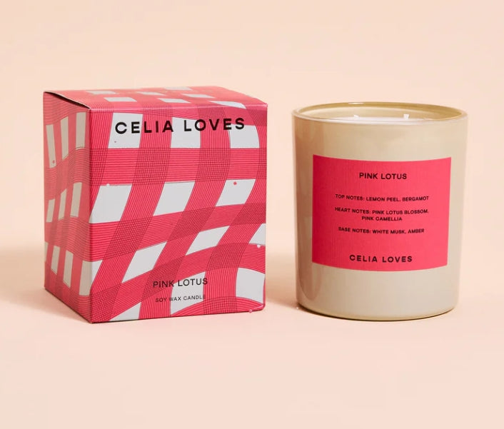 Candle - Pink Lotus 395gm